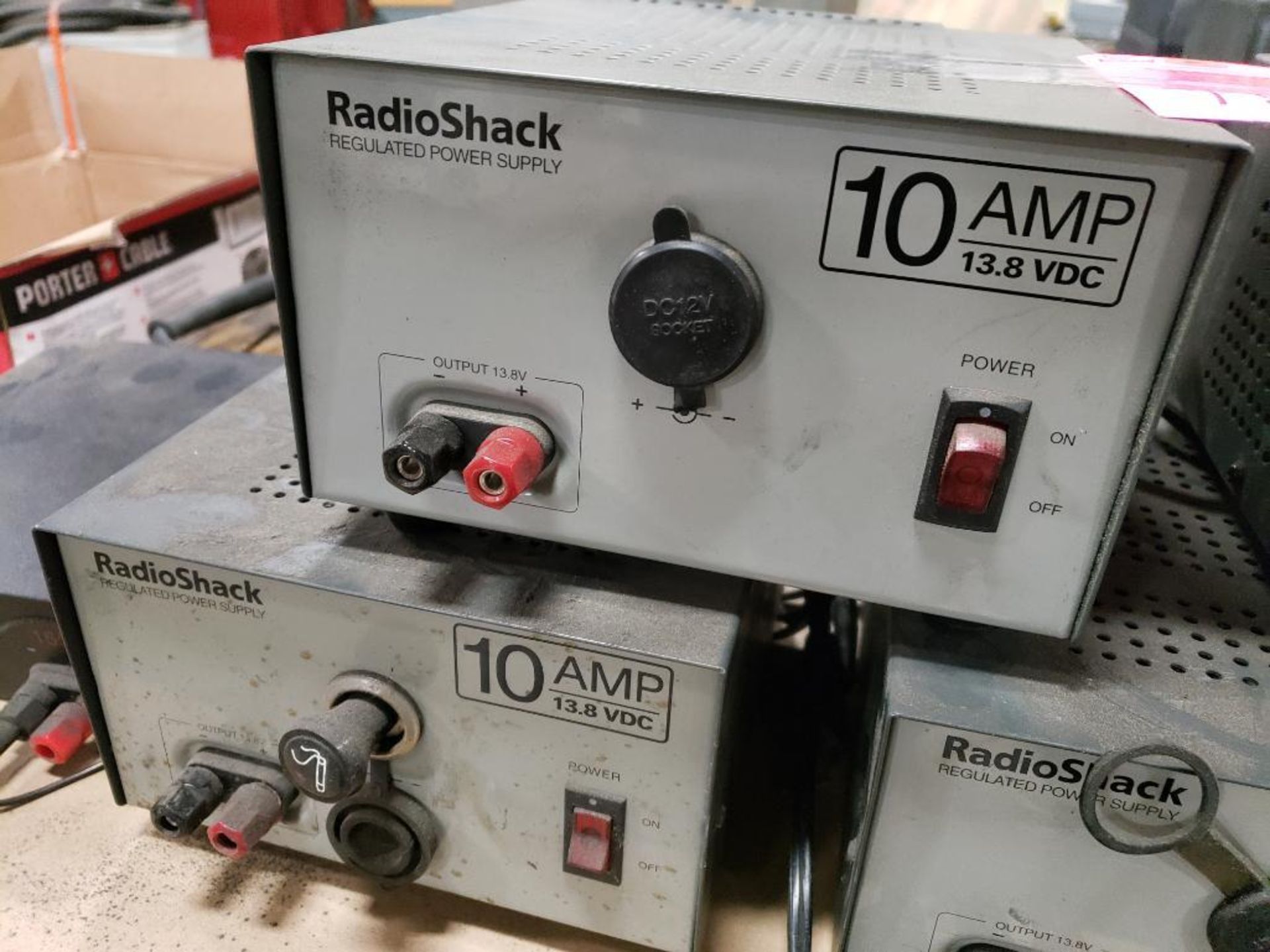 Qty 5 - RadioShack 13.8v power supplies. 10amp. - Image 4 of 10