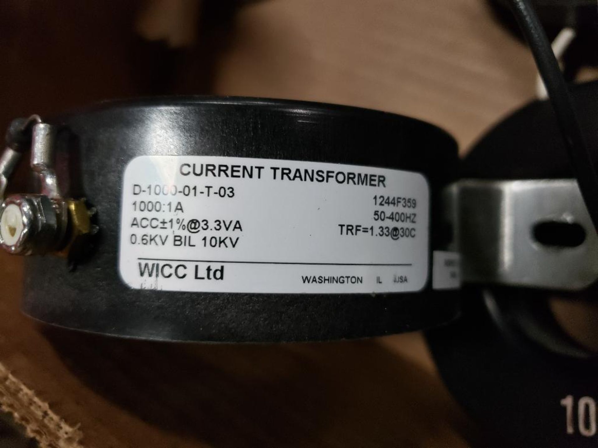 Qty 6 - Assorted current transformer. Simpson, WICC LTD. - Image 5 of 5