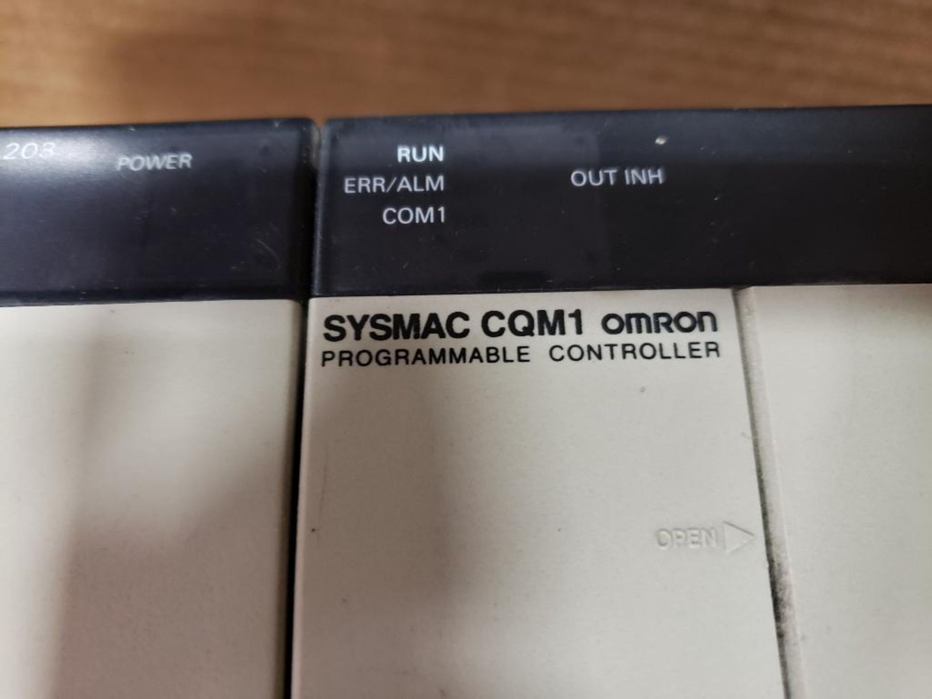 Omron SYSMAC CQM1 programmable controller rack. - Image 3 of 9