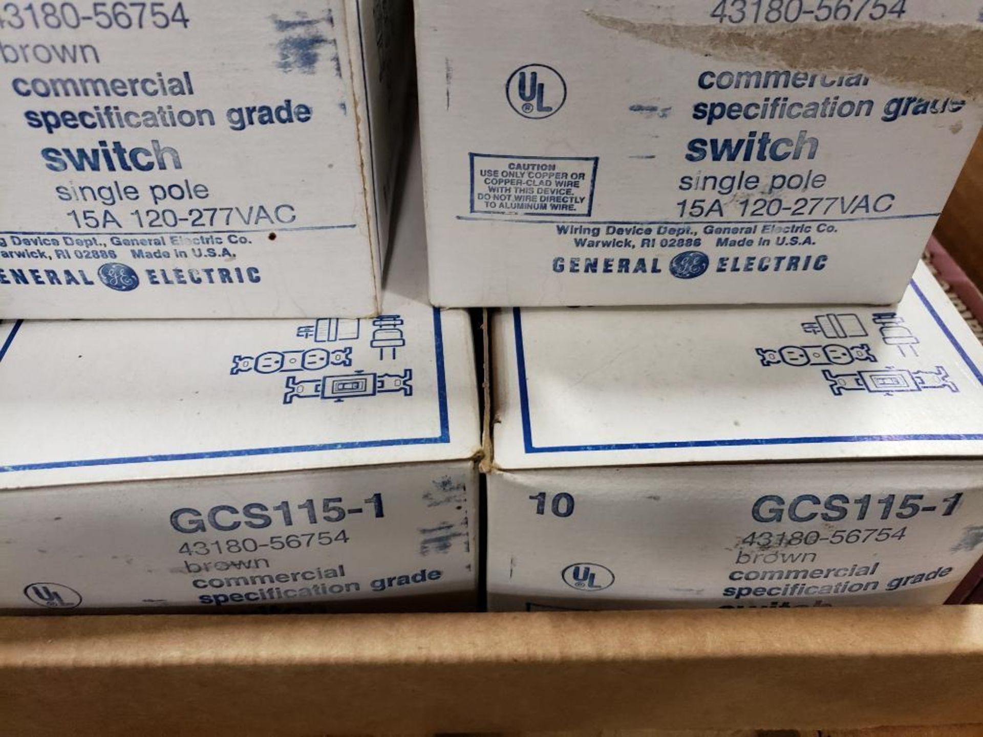 Assorted new in box electrical. GE. - Image 3 of 5