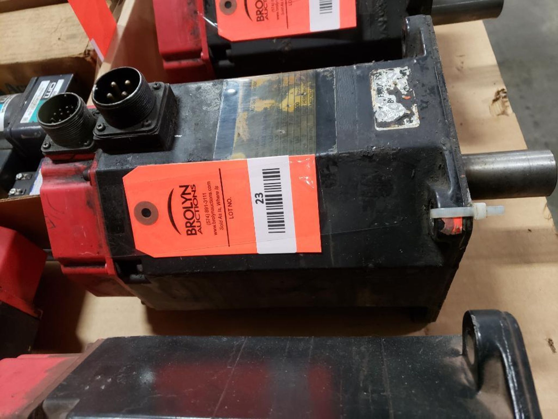 GR Fanuc 10S/3000 AC Servo Motor. A06B-0315-B001-R.