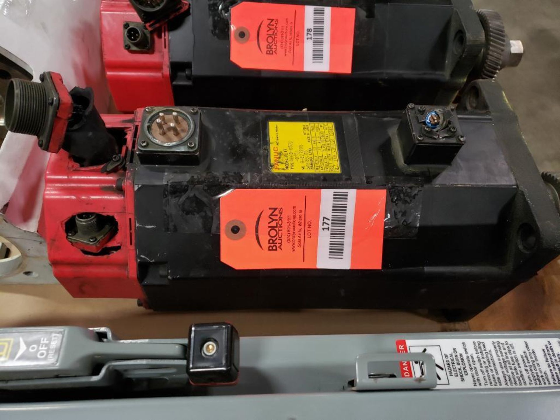 Fanuc A06BG-0501-B751 AC servo motor. 3PH, 2000RPM. - Image 5 of 5