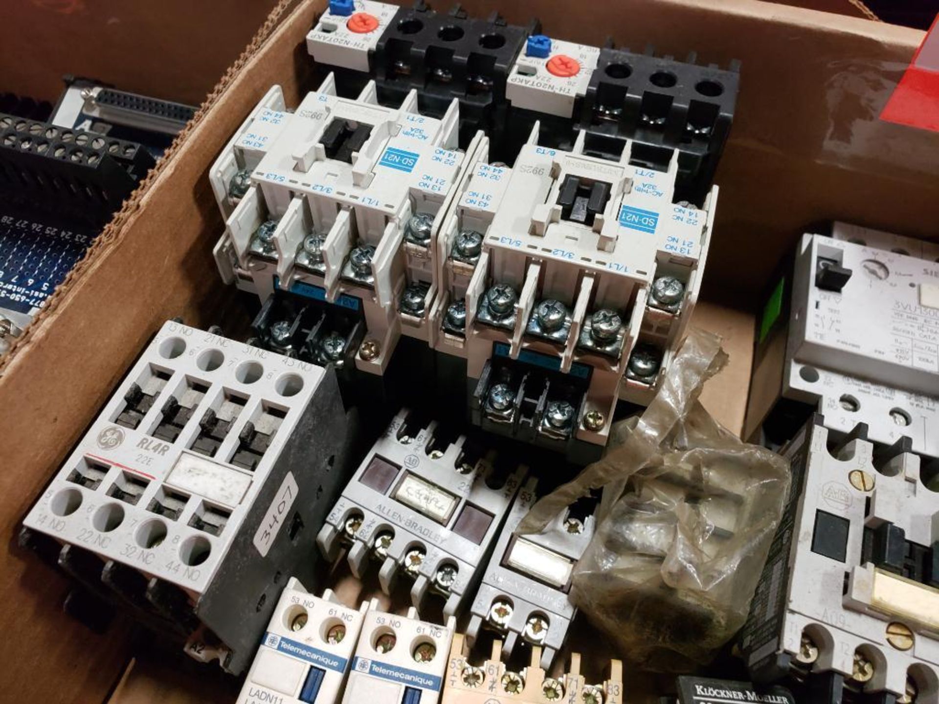 Large assortment of electrical contactors etc. - Image 5 of 7