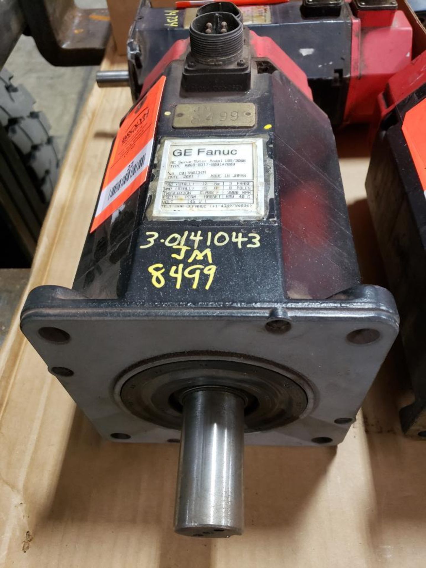 GR Fanuc 10S/3000 AC Servo Motor. A06B-0317-B081. - Image 2 of 5