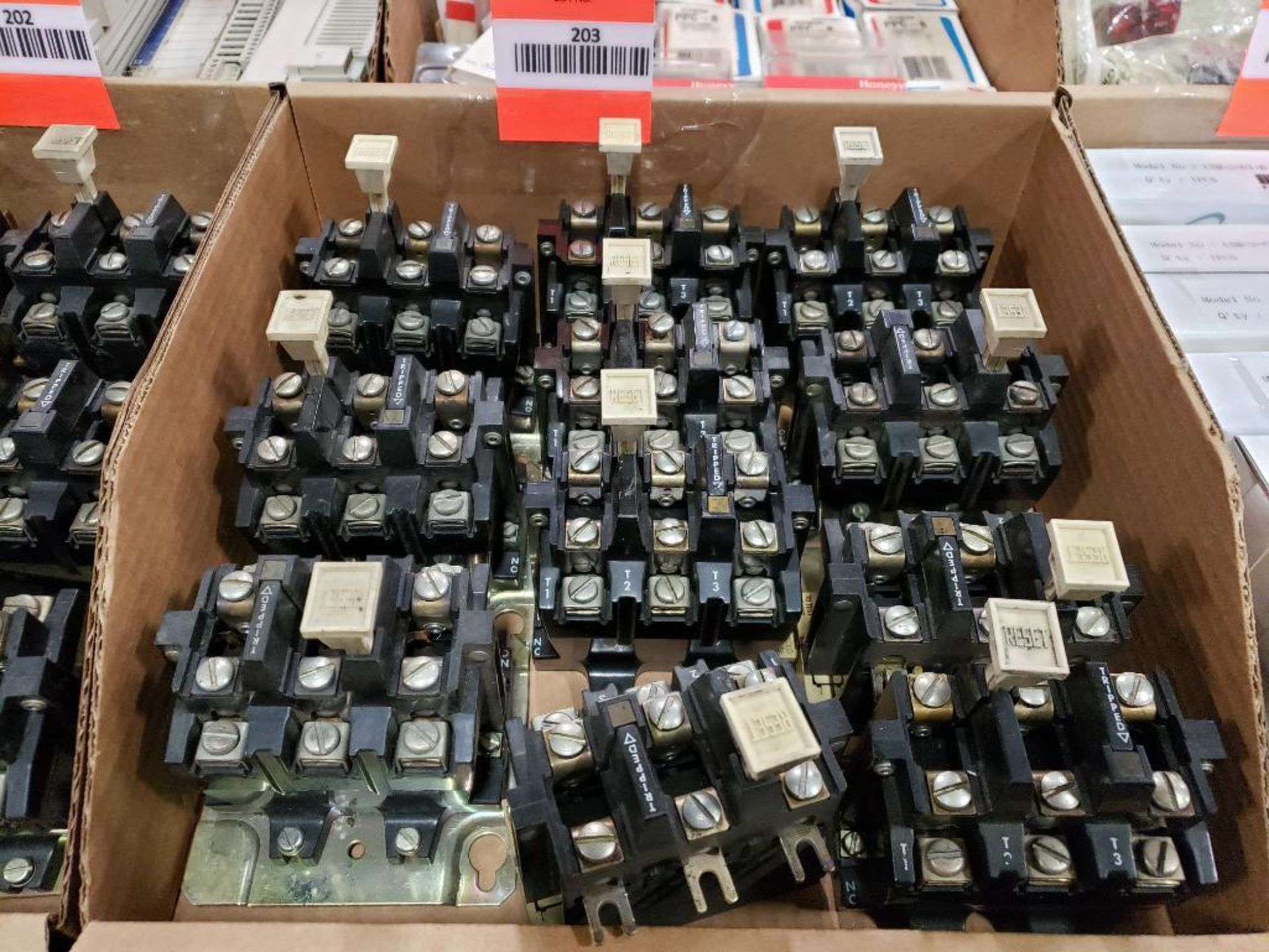 Assorted Allen Bradley control relay.