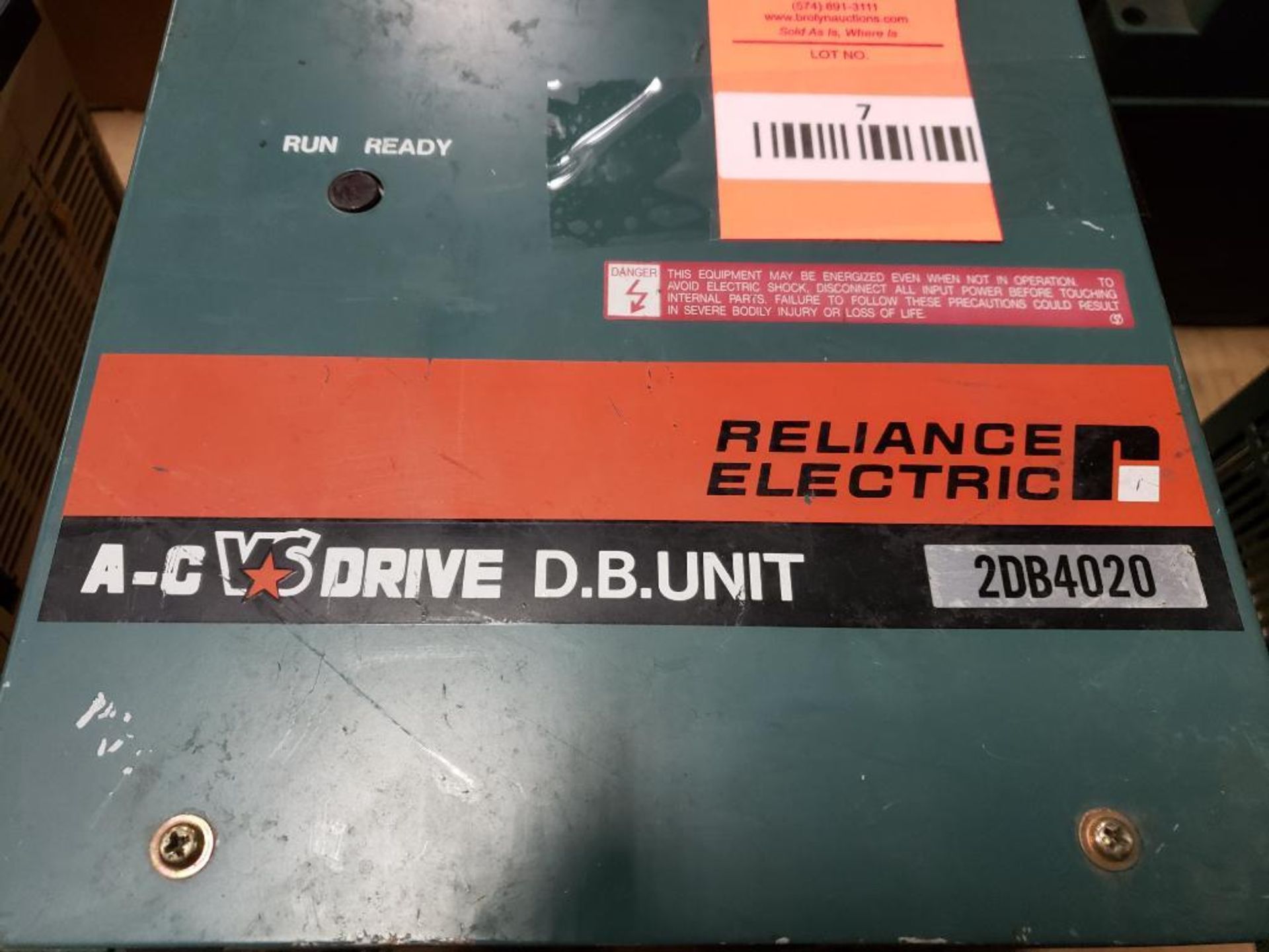 Reliance Electric A-C VS Drive D.B. Unit. 2DB4020. - Image 2 of 4