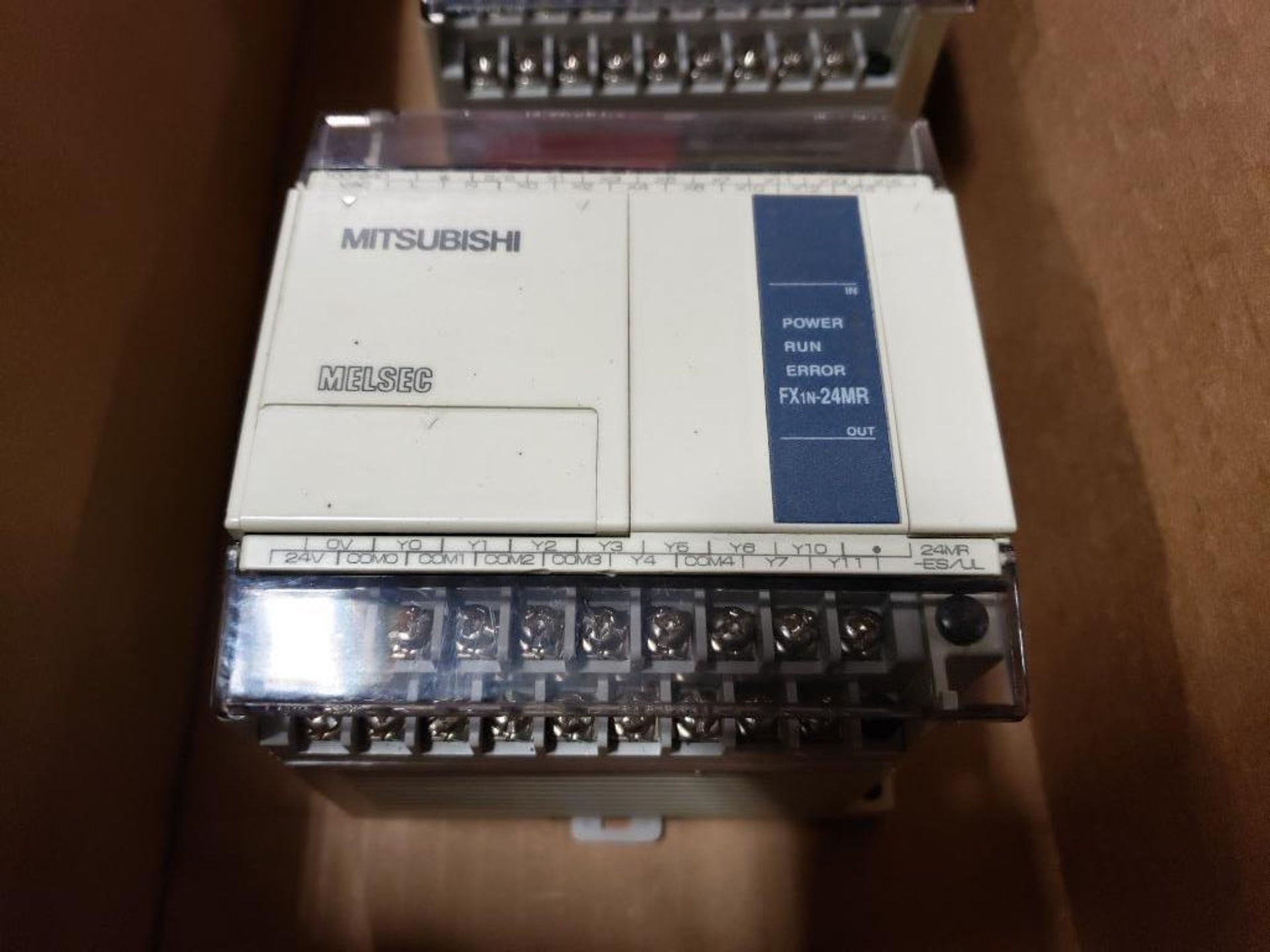 Qty 2 -Mitsubishi FX1N-24MR-ES/UL programmable controller. - Image 2 of 4