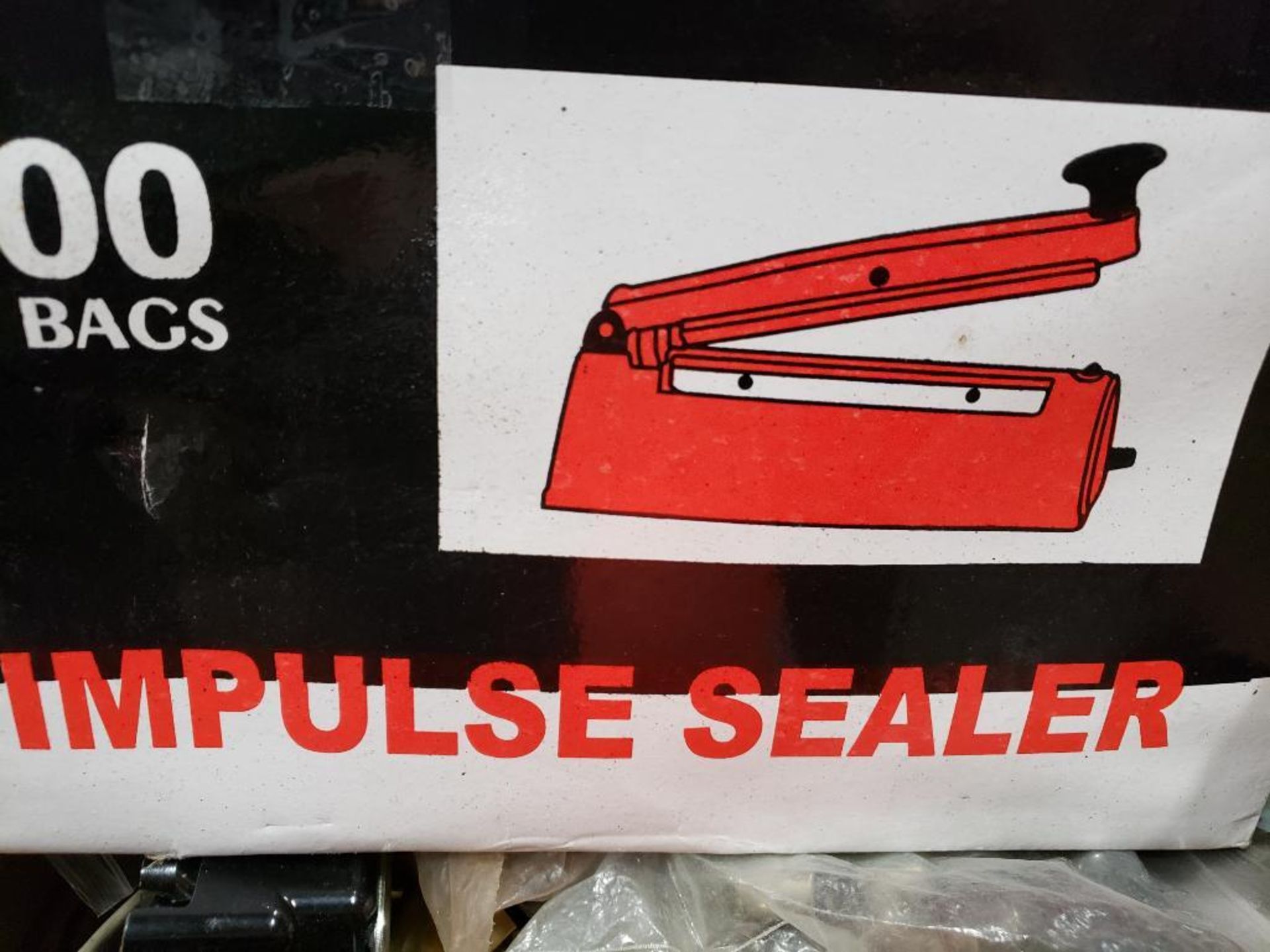 Impulses sealer FS-200 for PP/PE bags. New in box. - Image 3 of 4