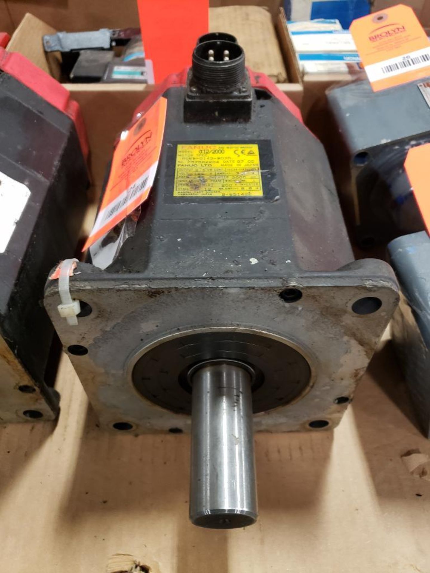 GR Fanuc A12/2000 AC Servo Motor. A06B-0142-B075. - Image 2 of 5