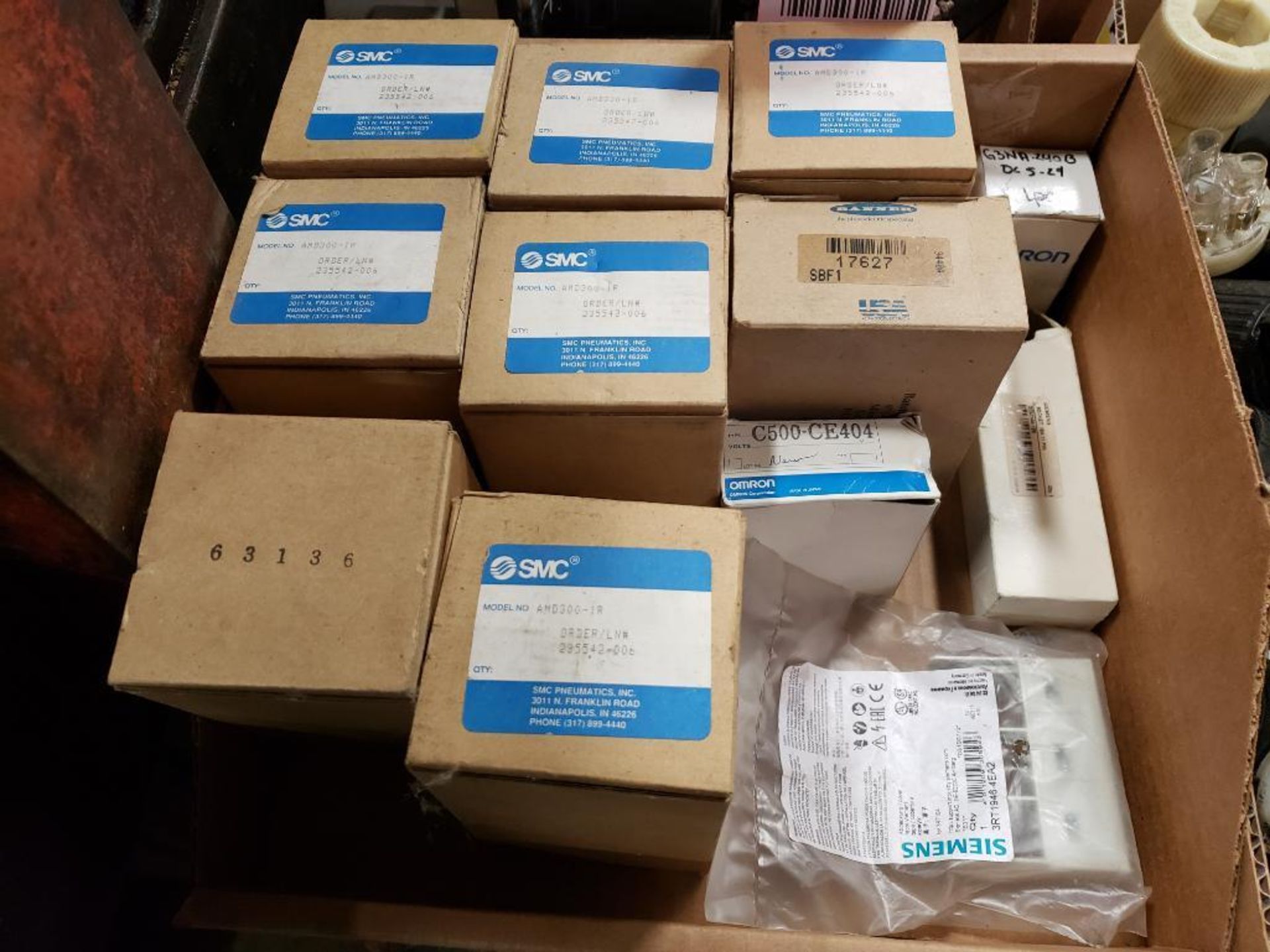 Assorted new in box. SMC, Siemens, Omron. - Image 9 of 9