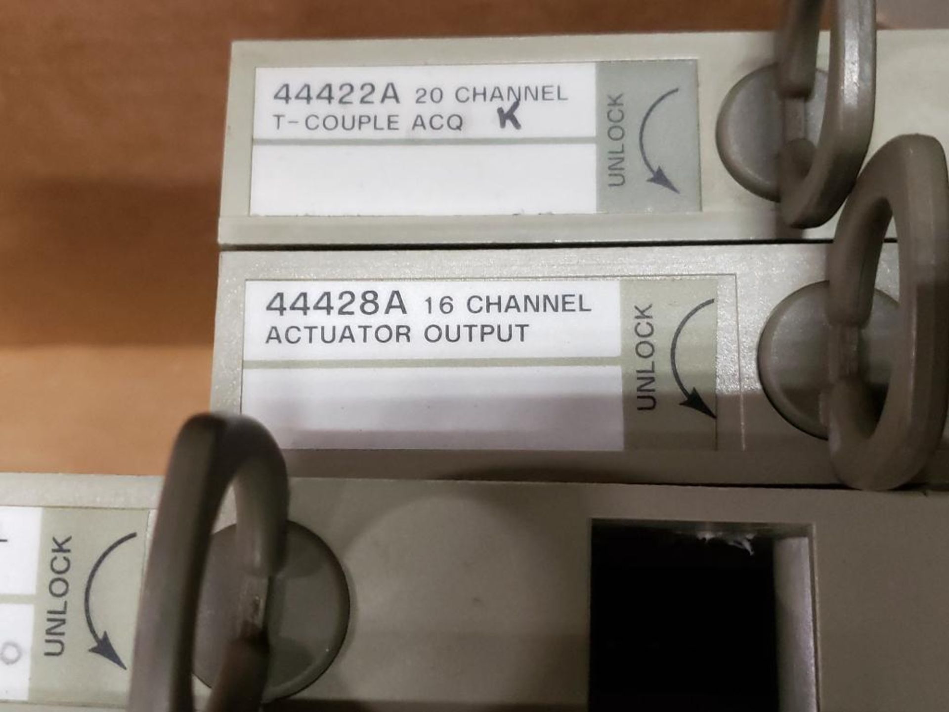 Qty 4 - Assorted Agilent / HP module. 44428A, 44422A. - Image 3 of 4