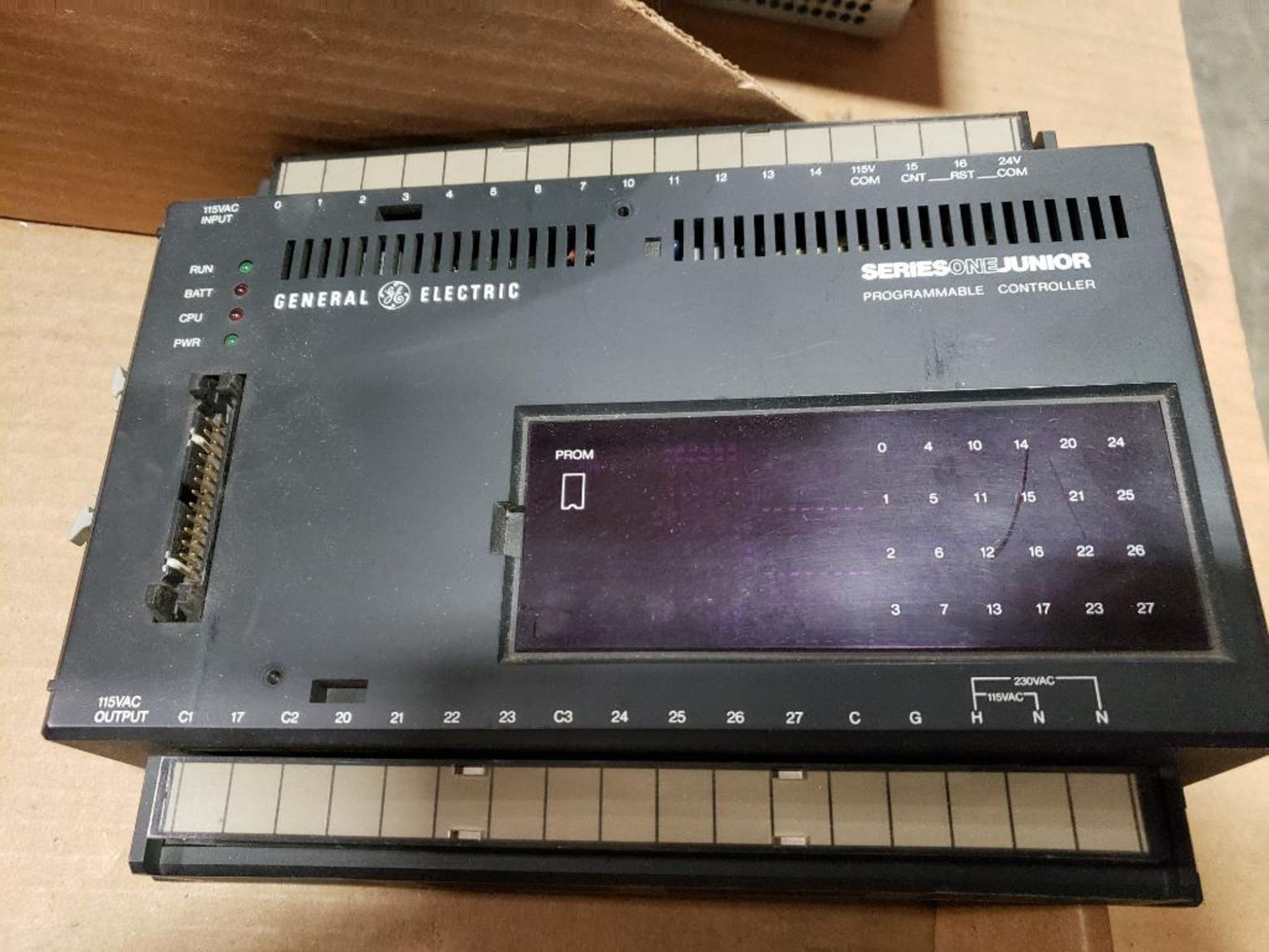 GE SERIES ONE Junior programmable controller. IC609SJR100C. - Image 2 of 5