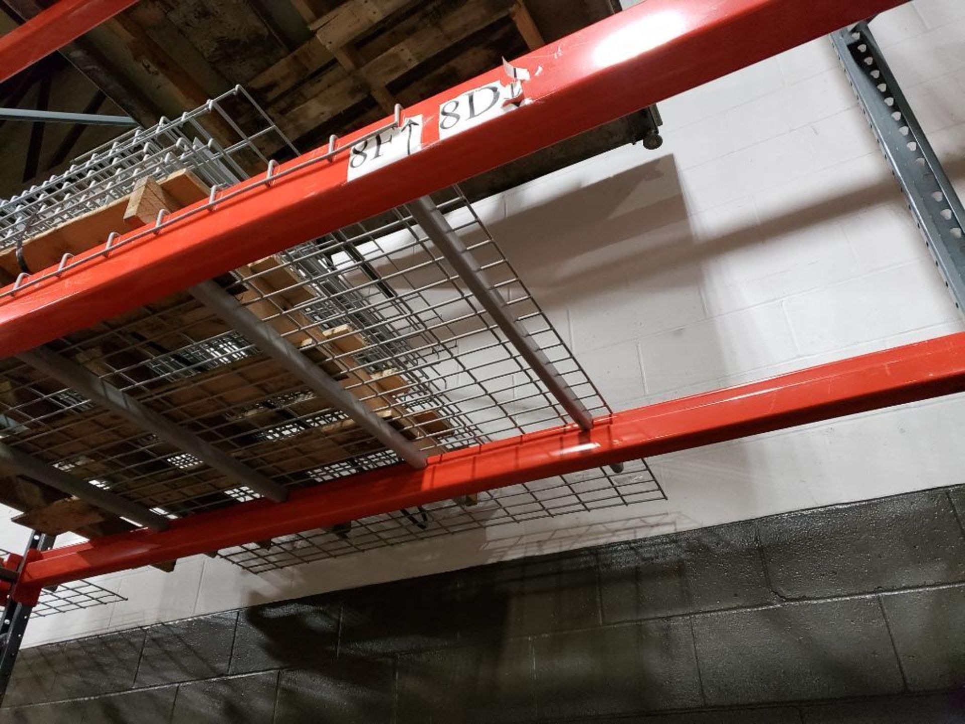 Qty 7 - Sections of pallet racking. (contents not included) - Image 4 of 7