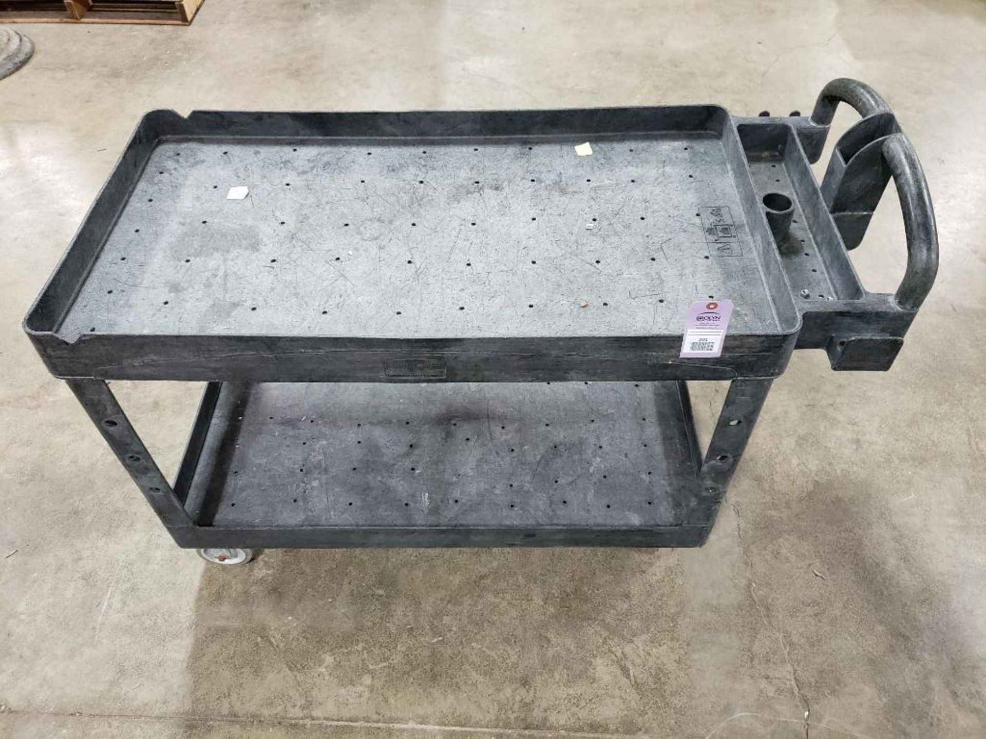 Industrial plastic cart. - Image 2 of 8