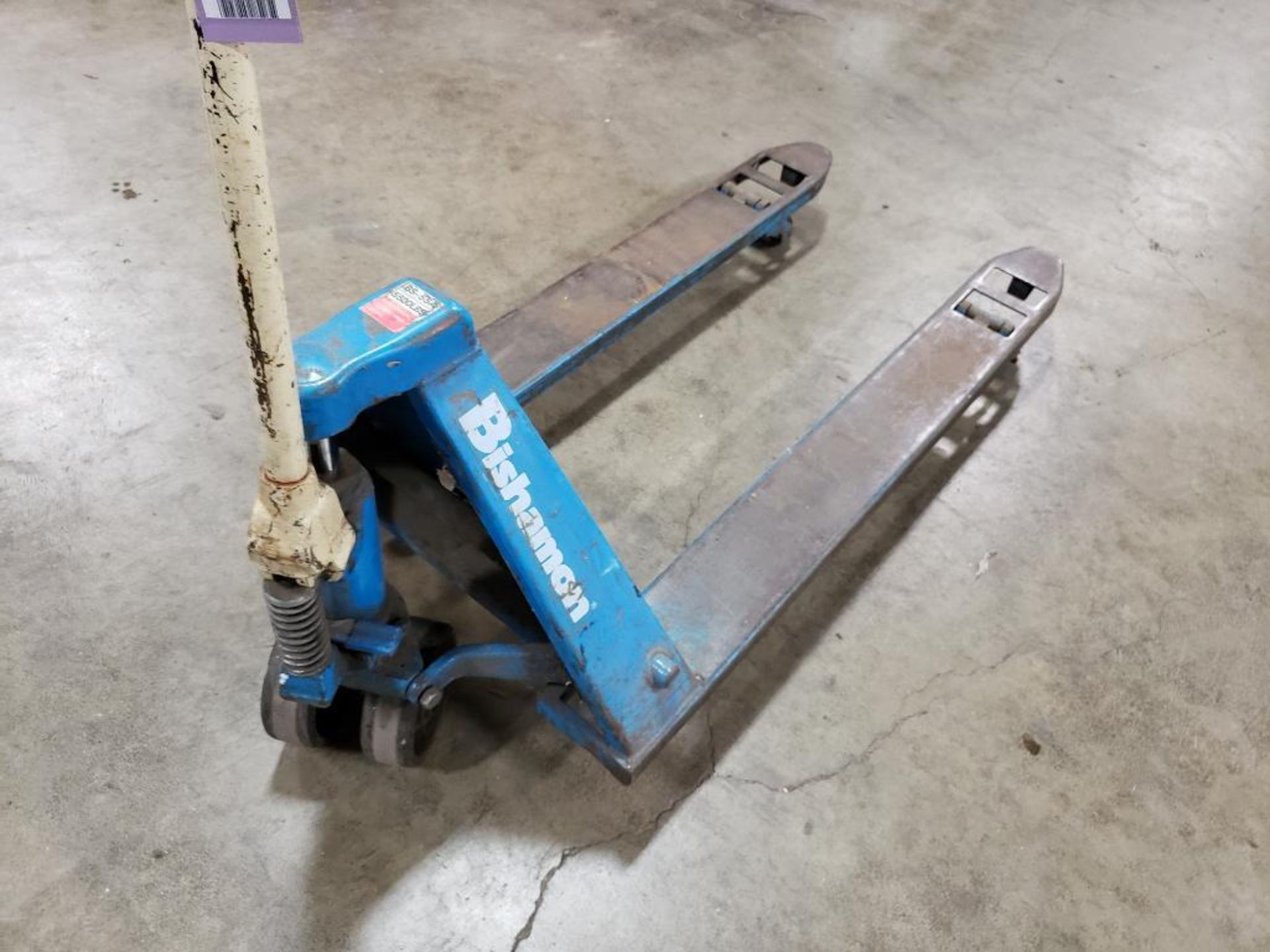 Bishamon Model: BS-55A Hand pallet jack truck 5500LBS Cap.