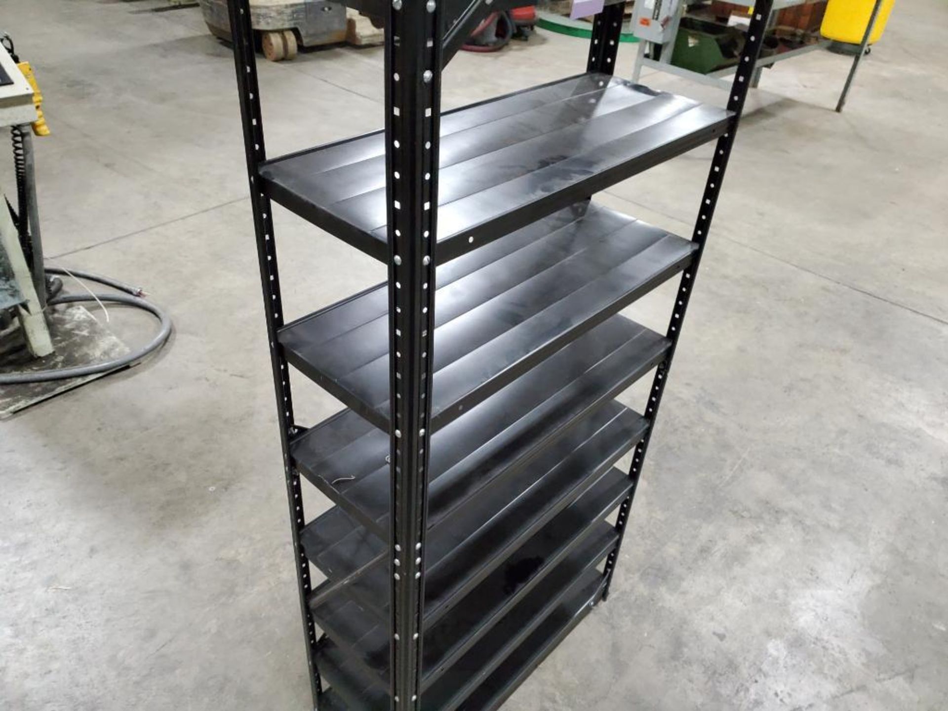 Metal shelving. 30x12x60. WxDxH. - Image 3 of 4