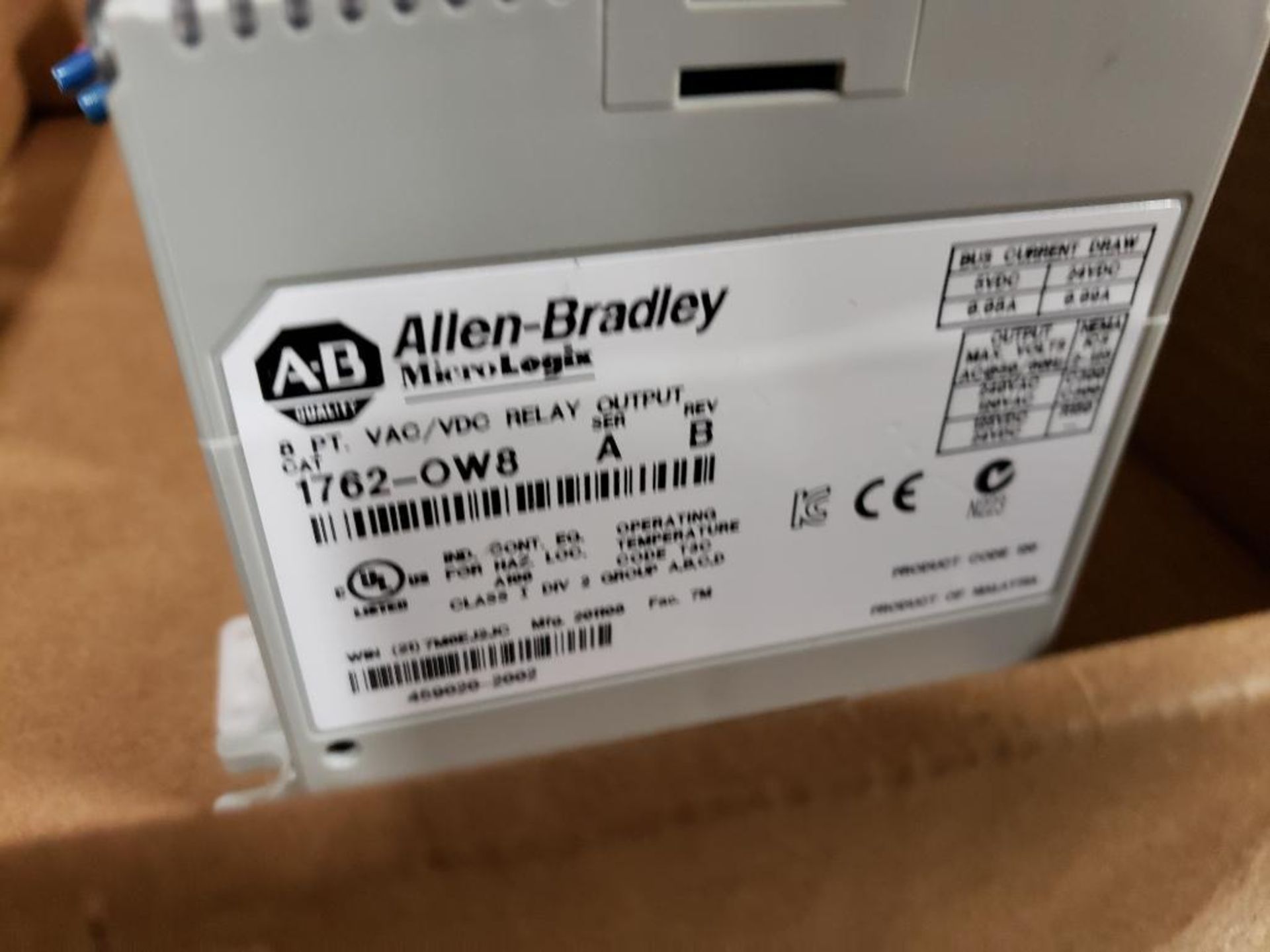 Allen Bradley MicroLogix 1100 1763-L16AWA. With relay units. - Image 6 of 8