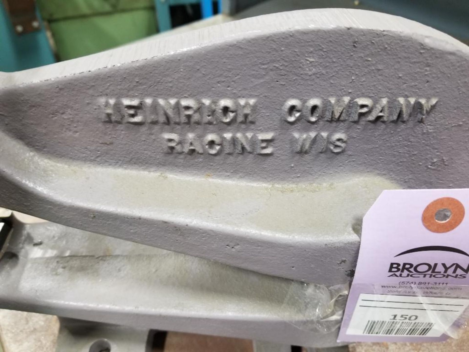 Heinrich Company Model-6 deep throat bench punch. - Image 2 of 8