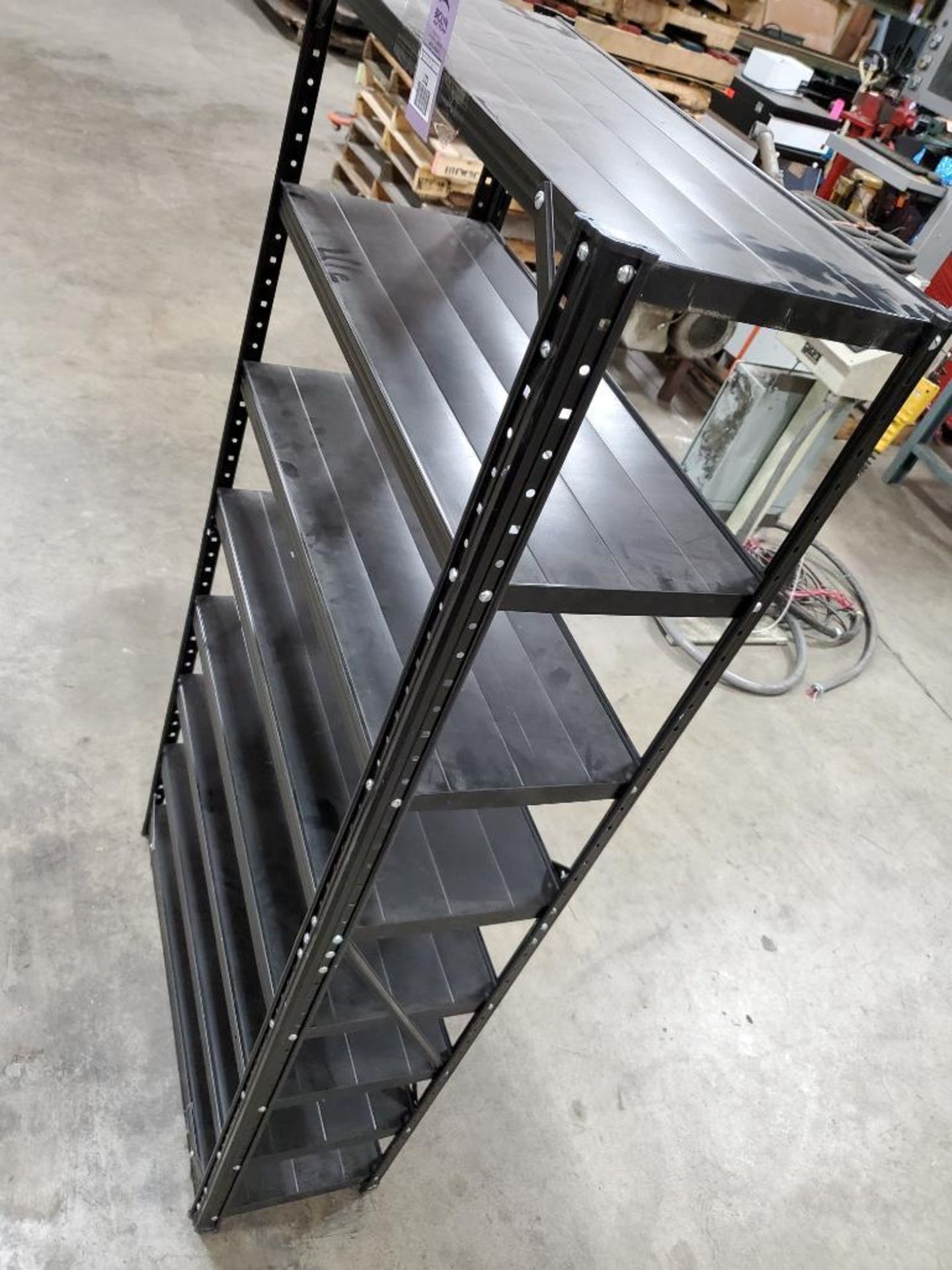 Metal shelving. 30x12x60. WxDxH. - Image 5 of 5