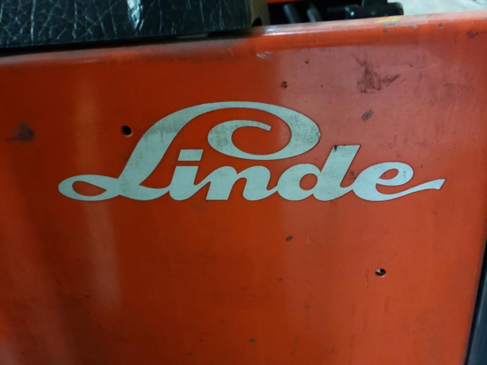 5000lb Linde Baker forklift w/ charger. 48v. Model E25B. - Image 10 of 21