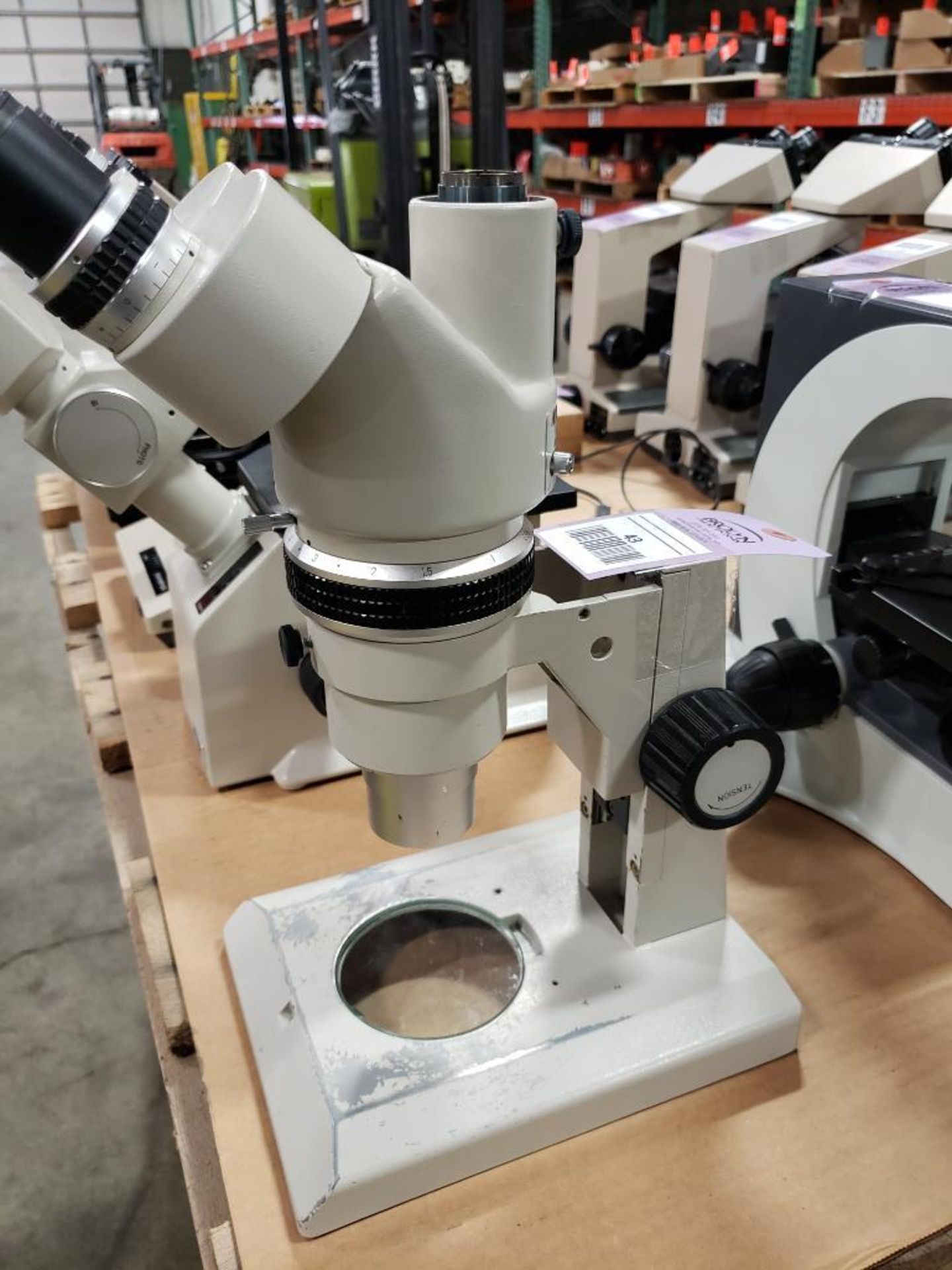 Nikon SMZ-10 microscope.