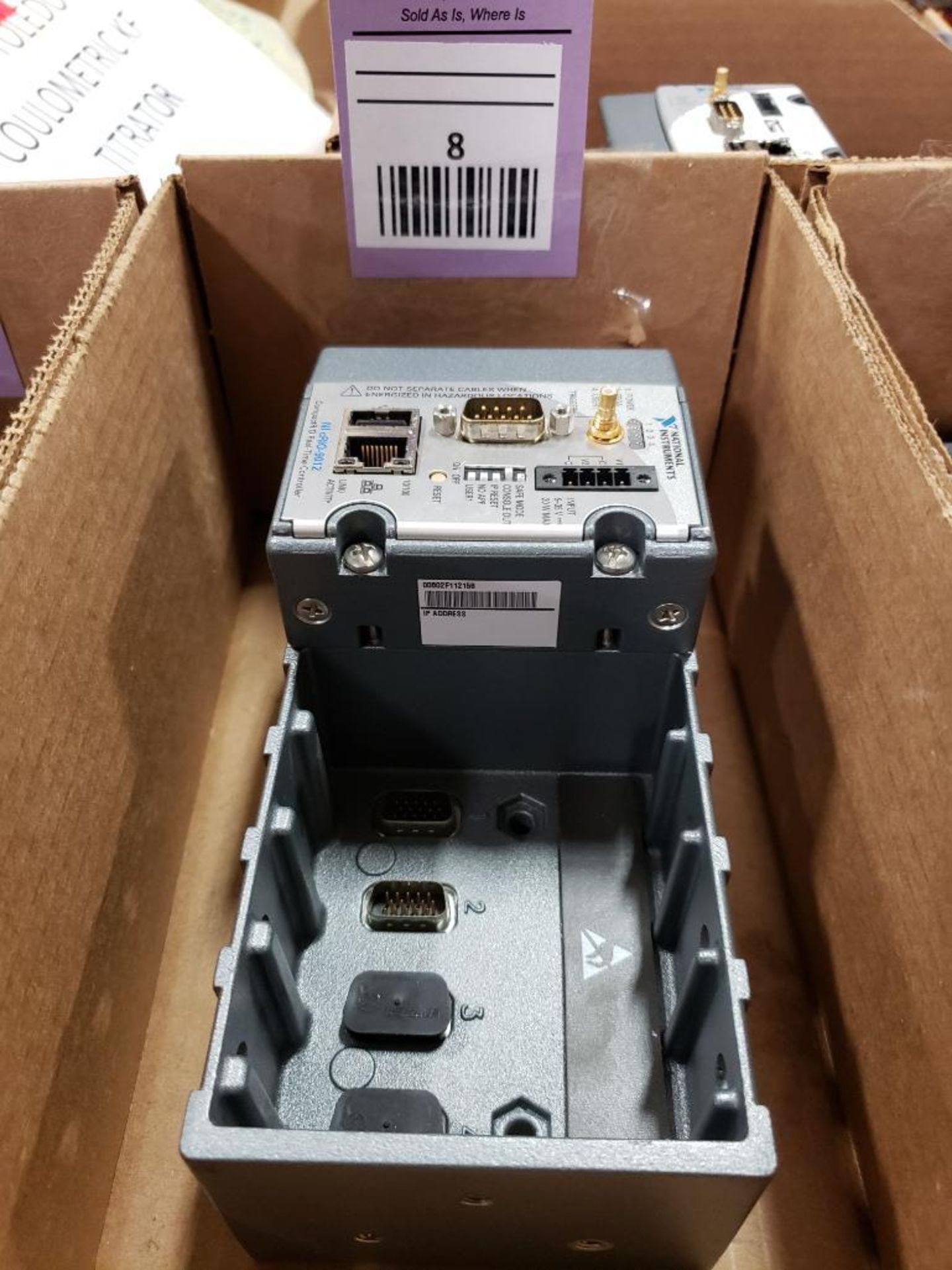 National Instruments NI cRIO-9012 CompactRIO real time controller. Model: cRIO-9101, P/N: 191137A-01