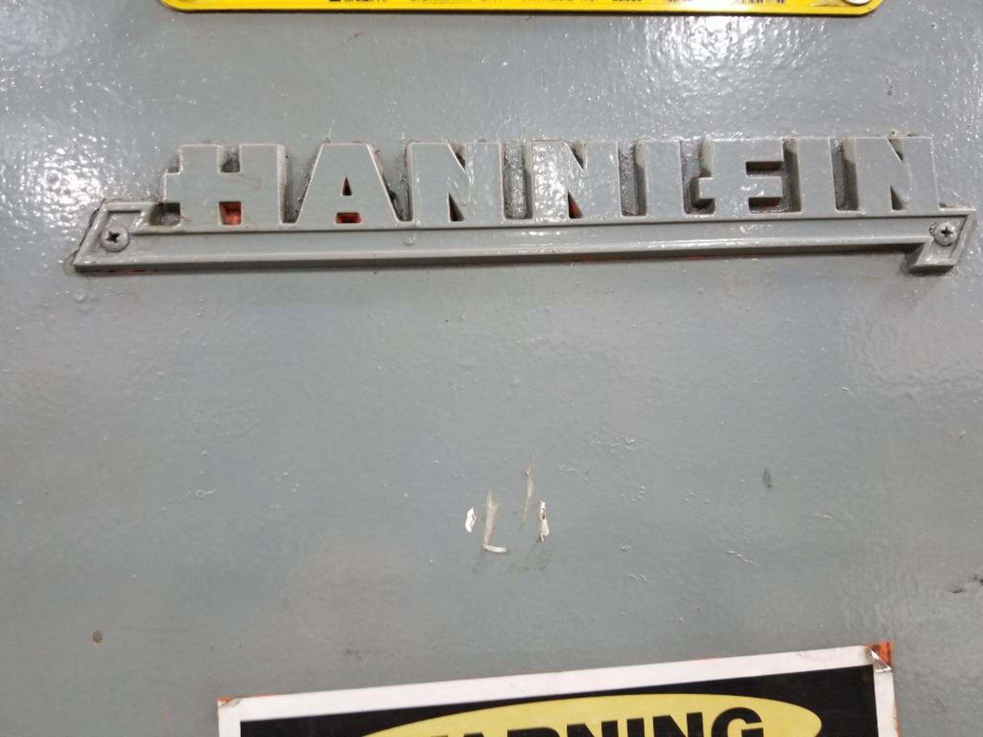 15 ton Hannifin hydraulic C-frame press. Model F150-22-BB1. Serial number F39693. - Image 6 of 16