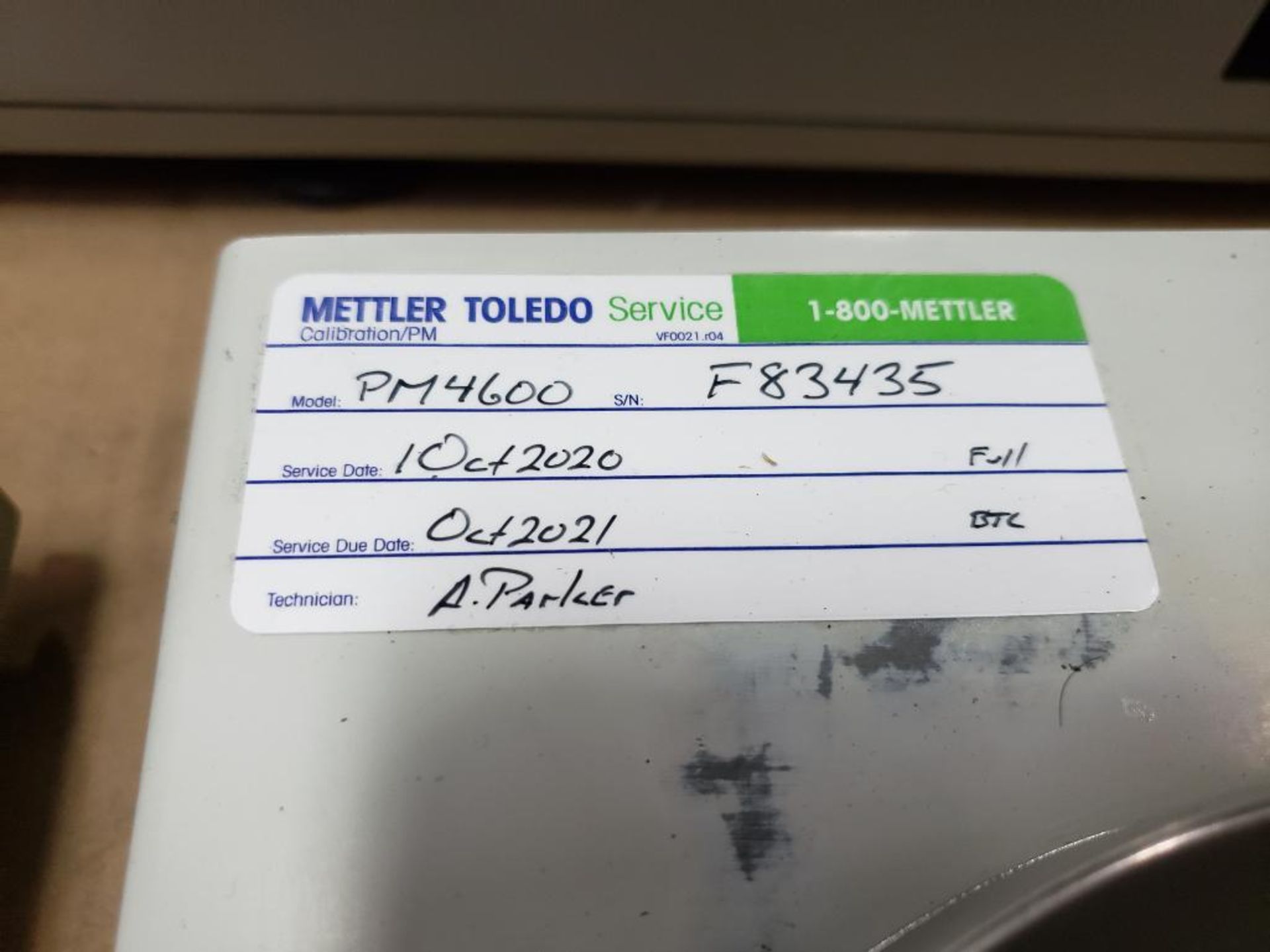 Mettler Toledo PM4600 DeltaRange digital scale. - Image 3 of 4