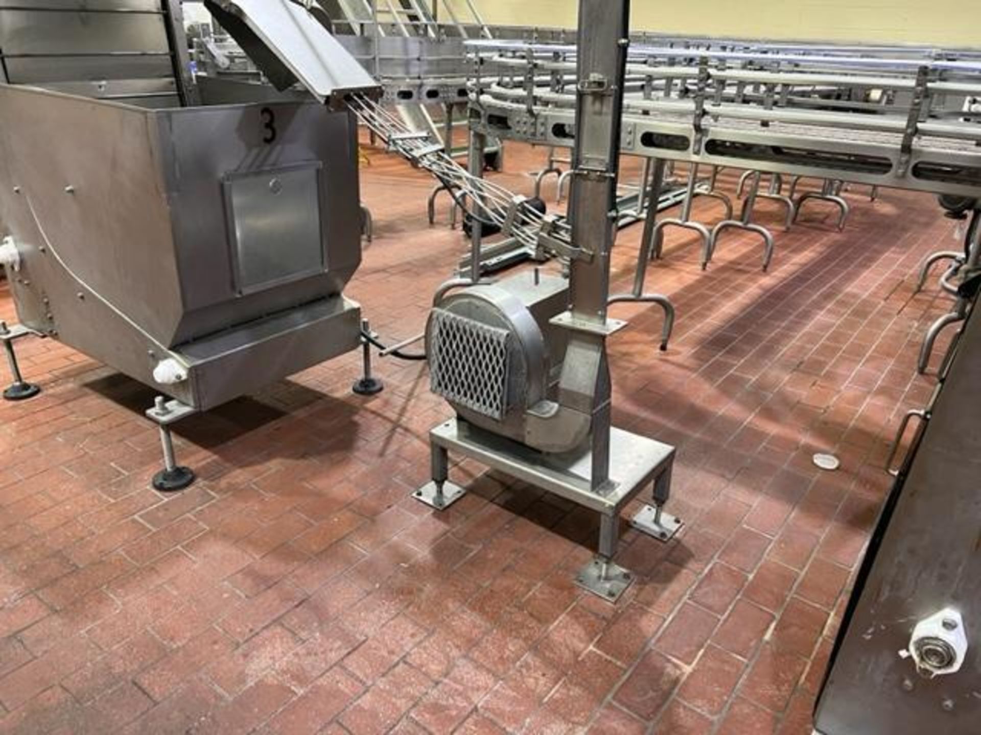 Sealright elevator waterfall style lid / cap sorter feeder. Model 3000. Includes blower. - Image 4 of 18