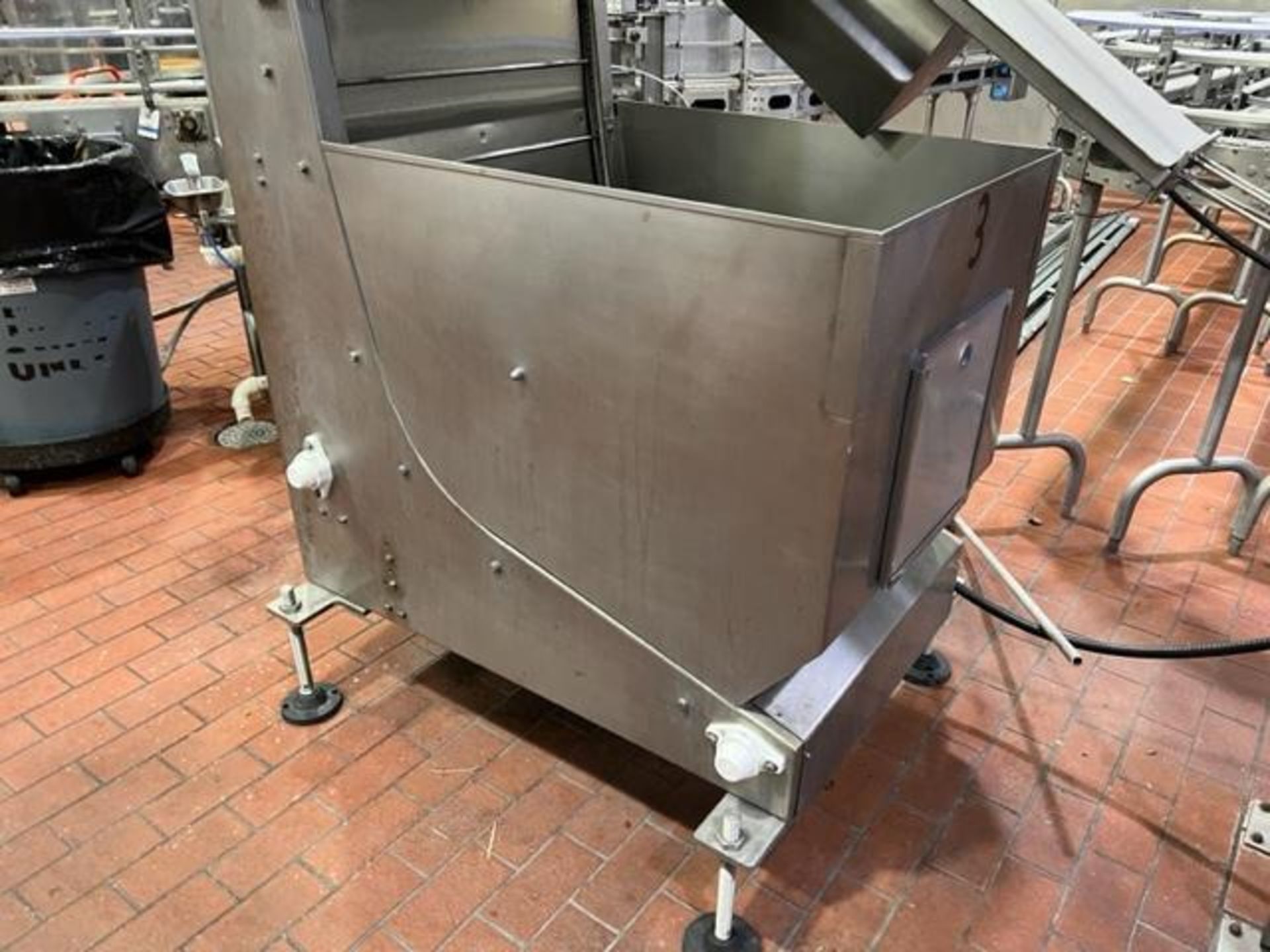 Sealright elevator waterfall style lid / cap sorter feeder. Model 3000. Includes blower. - Image 5 of 18