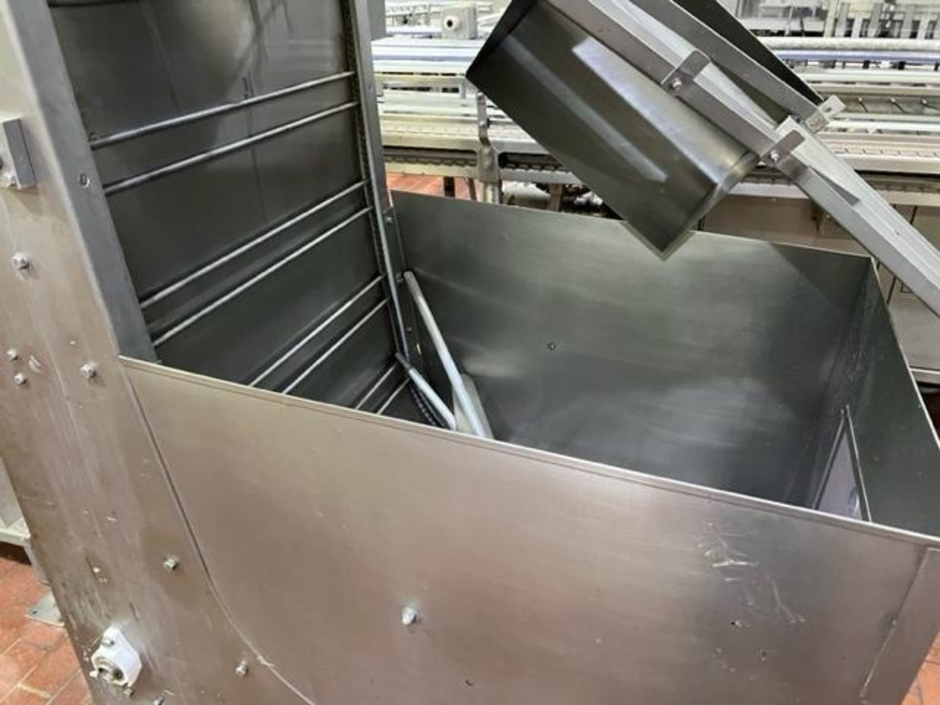 Sealright elevator waterfall style lid / cap sorter feeder. Model 3000. Includes blower. - Image 14 of 18