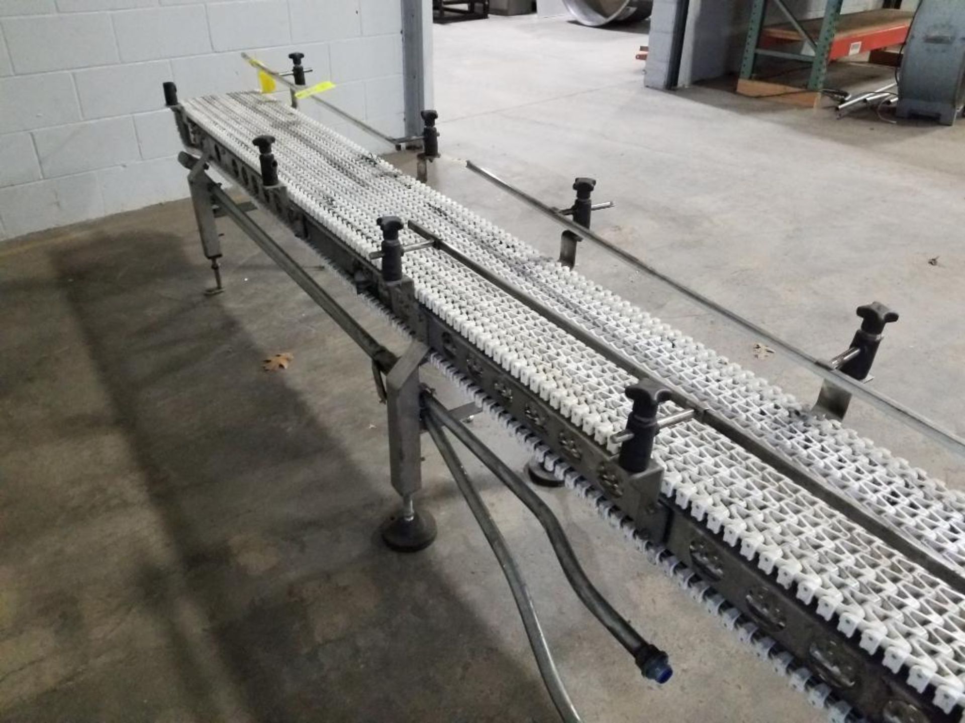 Food grade powered conveyor. 12ft long x 12in wide. - Image 5 of 10