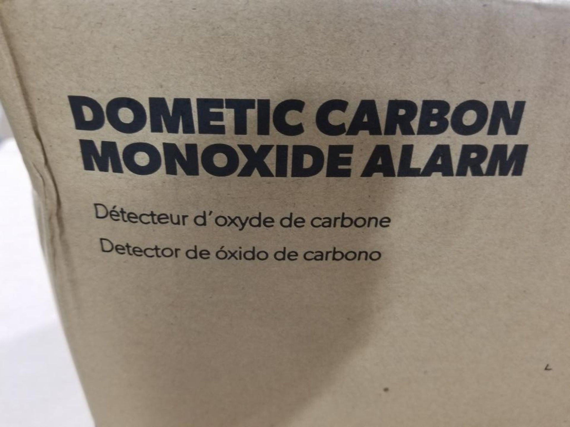 Qty 72 - Dometic CO carbon monoxide detector. Model 900-0140-LPM.