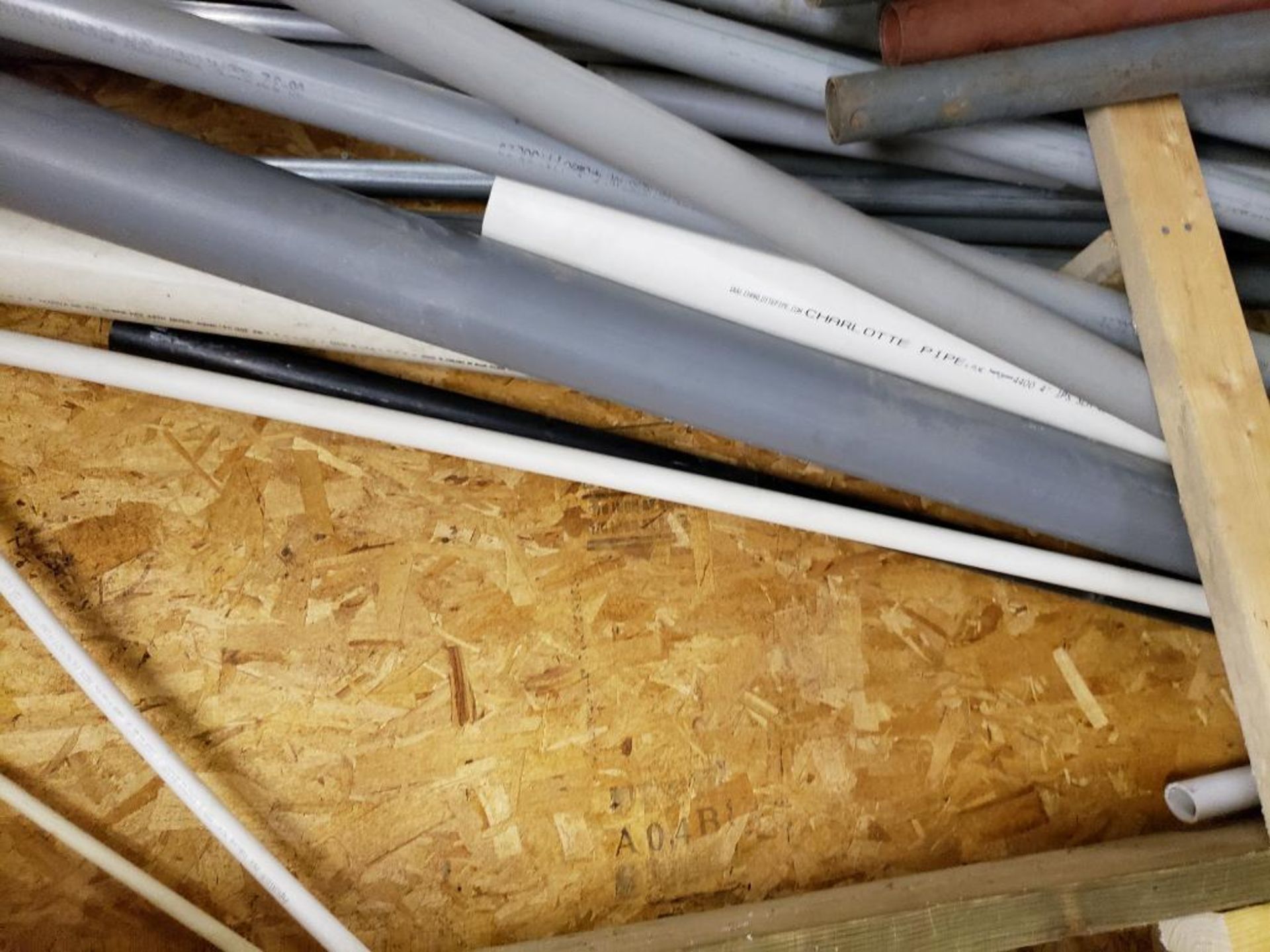 Large assortment of pvc tubing, fittings, pipes, etc. - Image 6 of 6