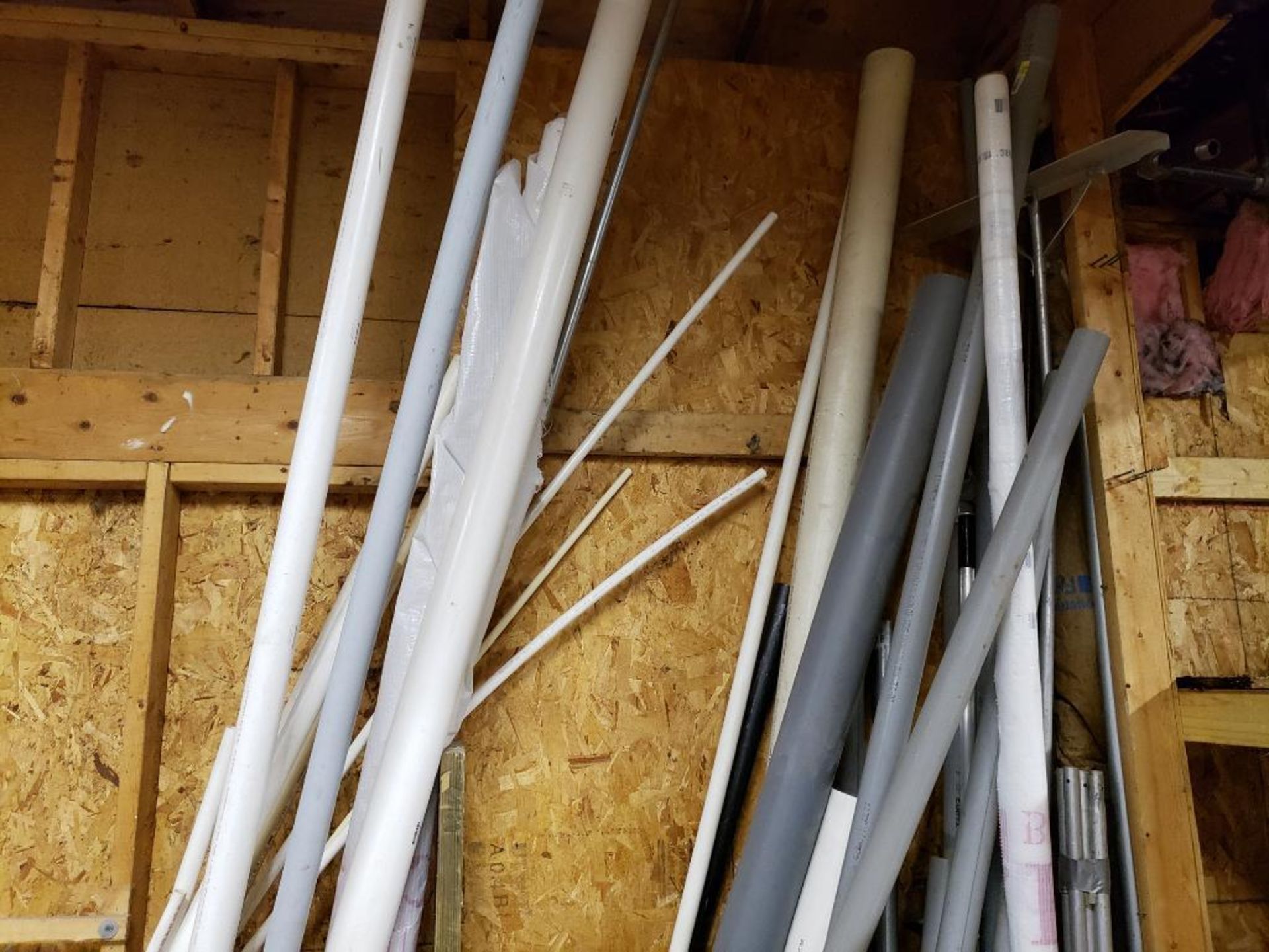 Large assortment of pvc tubing, fittings, pipes, etc. - Image 2 of 6