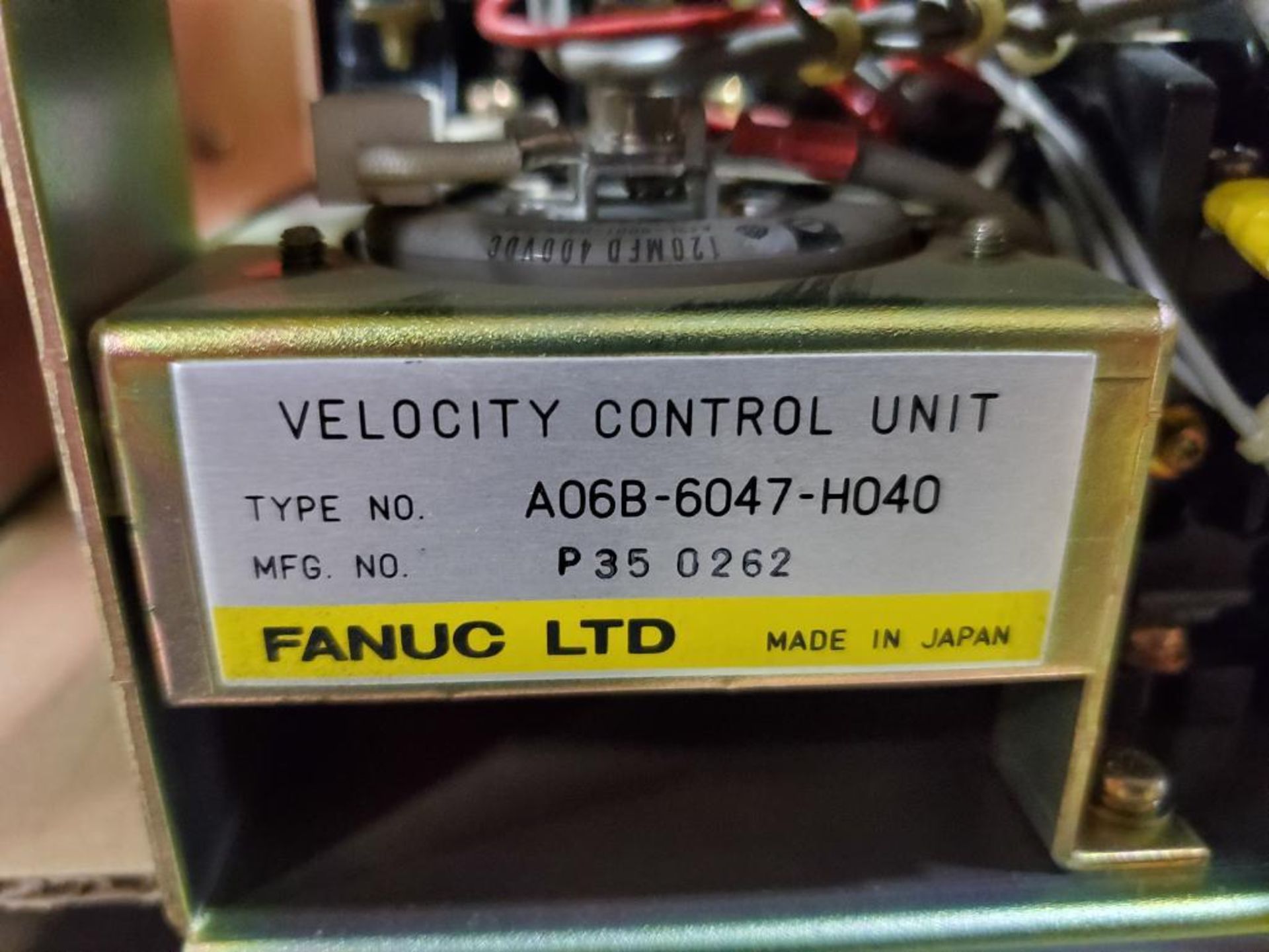 Fanuc velocity control unit. Part number A06B-6047-H040. - Image 5 of 5