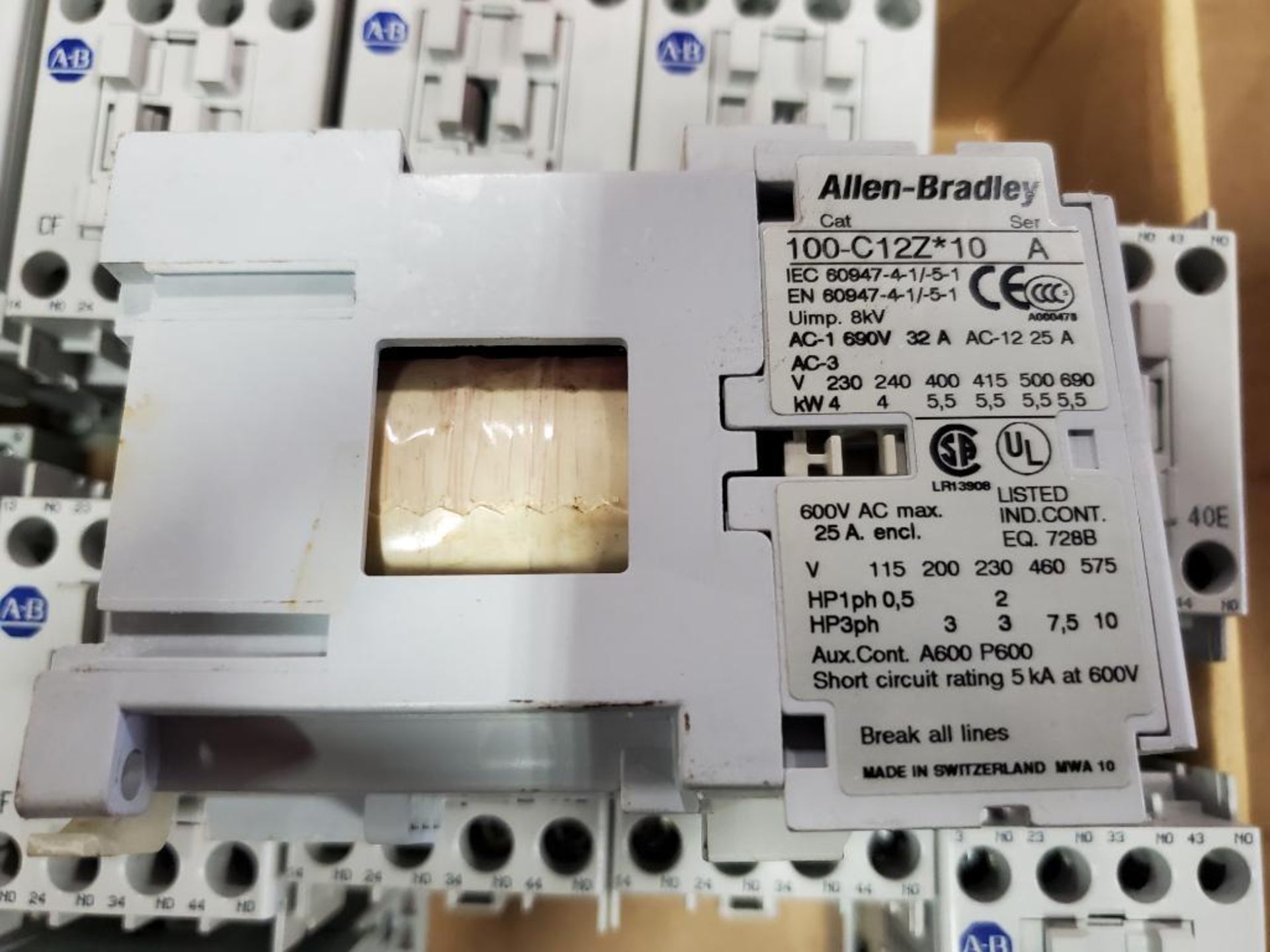 Assorted Allen Bradley contactors. - Image 3 of 3