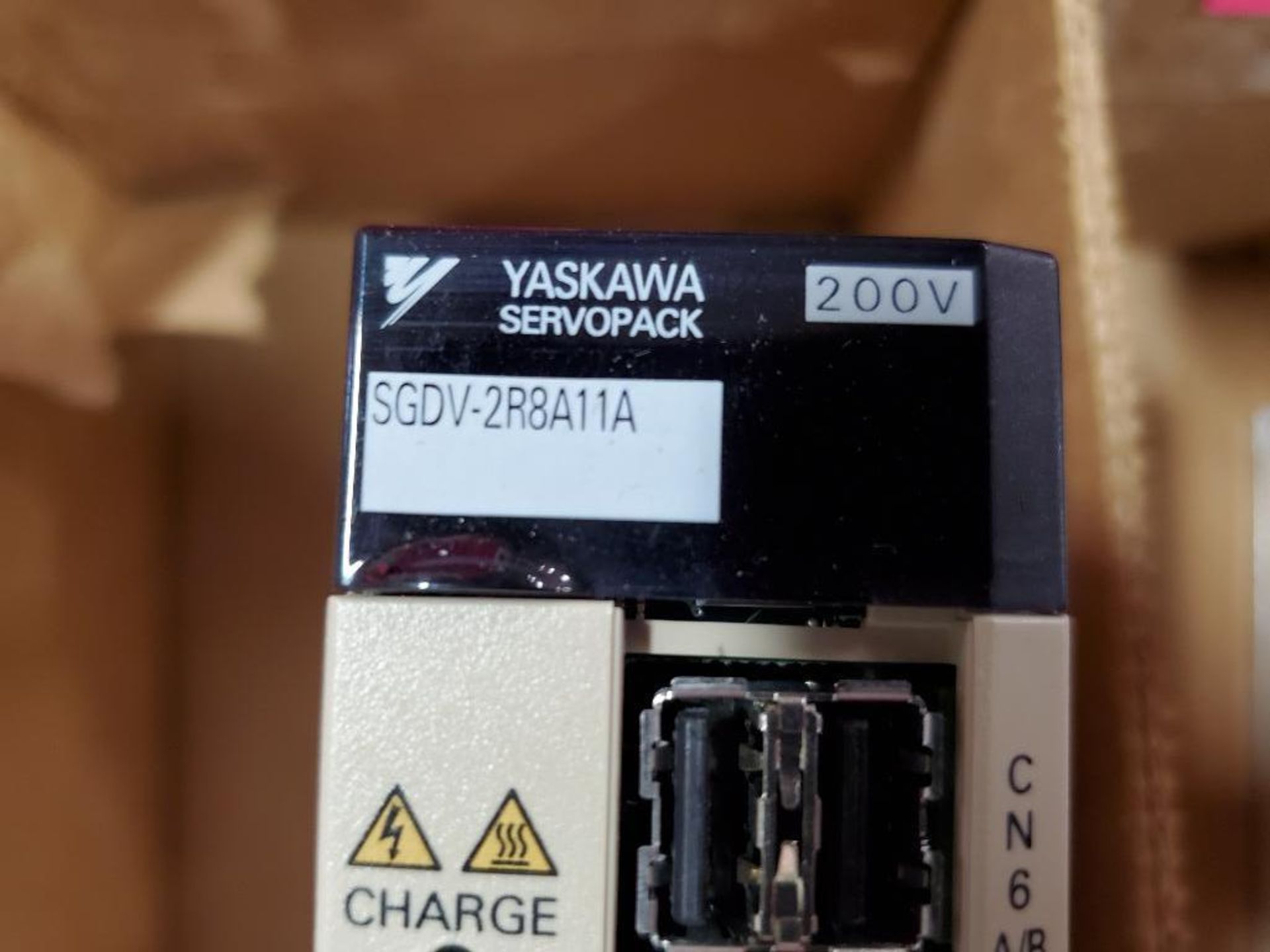 Yaskawa Servopack drive. Part number SGDV-2R8A11A. - Image 3 of 4