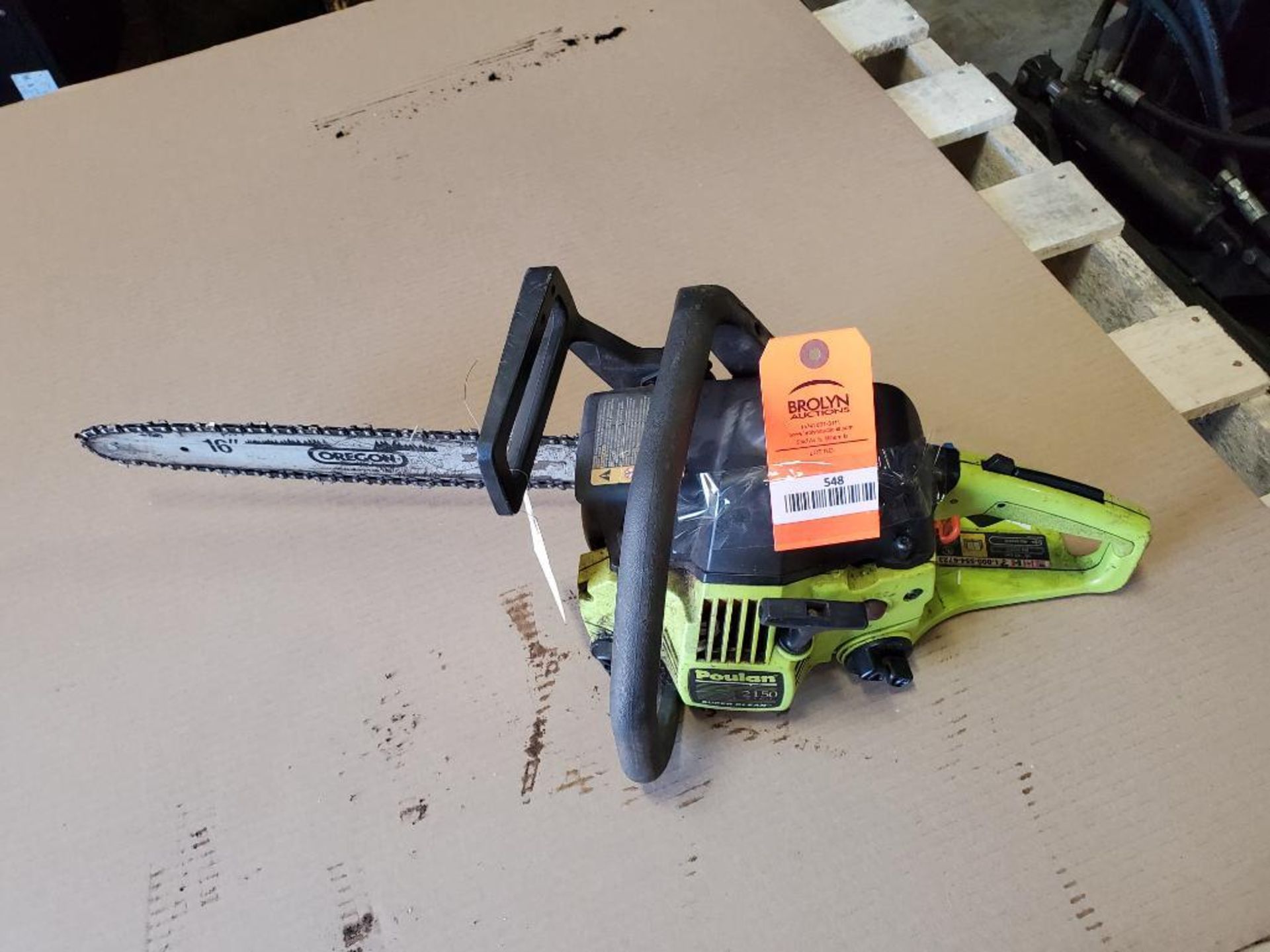 Poulan 2150 2.1CL super clean chainsaw. - Image 11 of 12