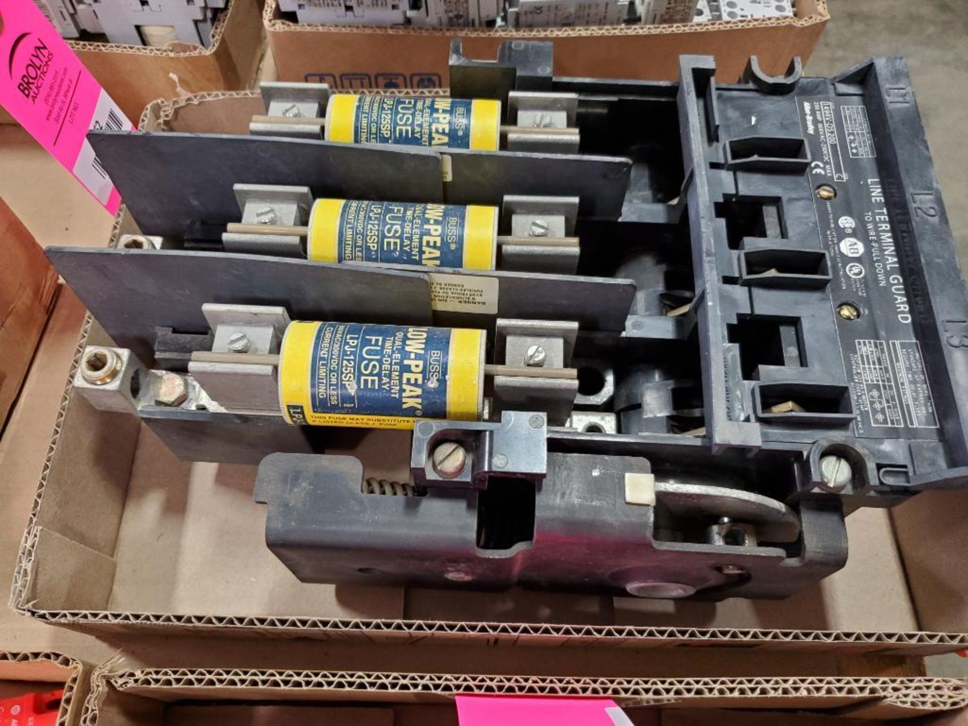 Allen Bradley line guard terminal. Catalog 1494V-DS200.