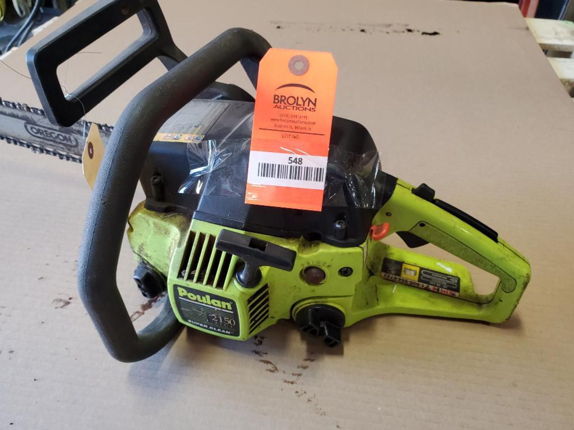 Poulan 2150 2.1CL super clean chainsaw. - Image 5 of 12