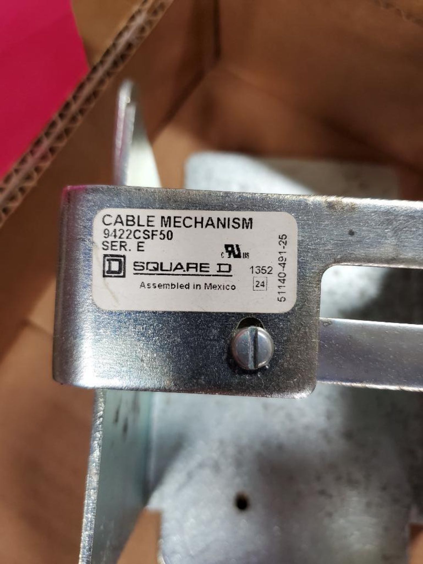 Square D cable mechanism. Part number 9422CSF50. - Image 4 of 6