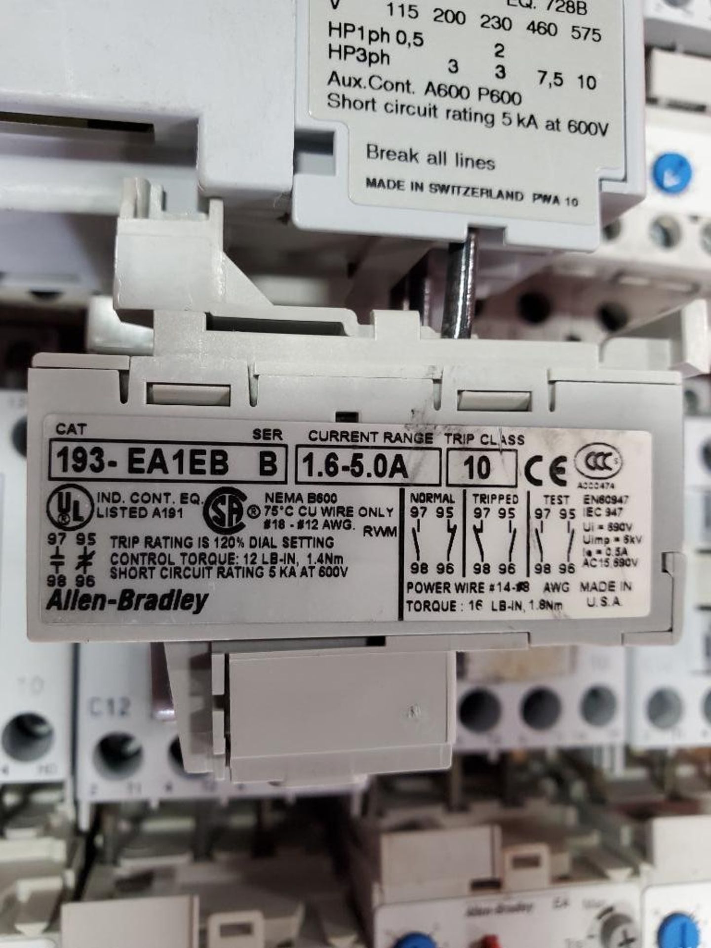 Assorted Allen Bradley contactors. - Image 5 of 5