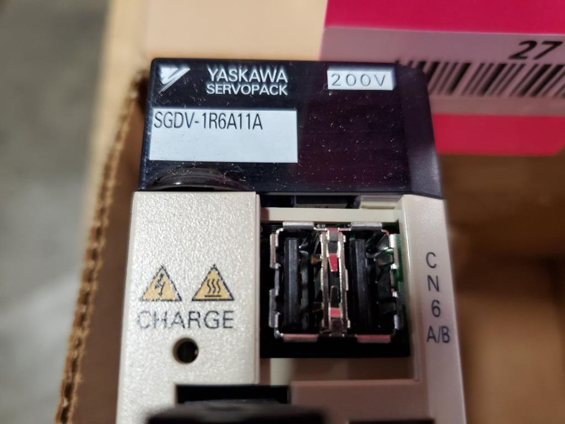 Yaskawa Servopack drive. Part number SGDV-1R6A11A. - Image 3 of 4