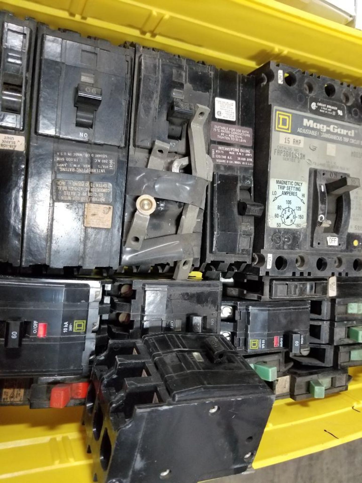 Assorted electrical breakers. Square-D. - Image 3 of 6
