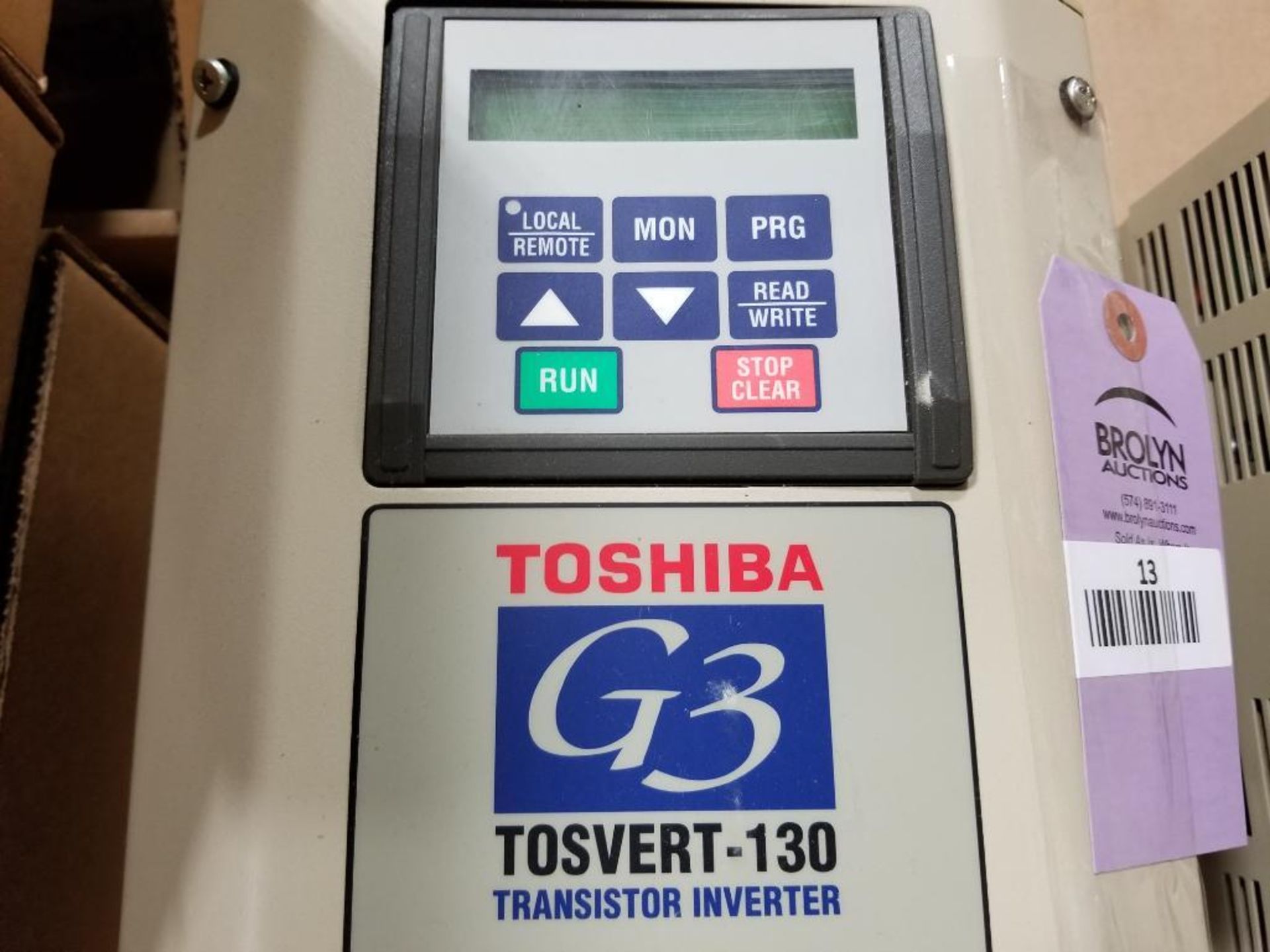 Toshiba VT130G3U4035 transistor inverter drive. 3HP. - Image 2 of 5
