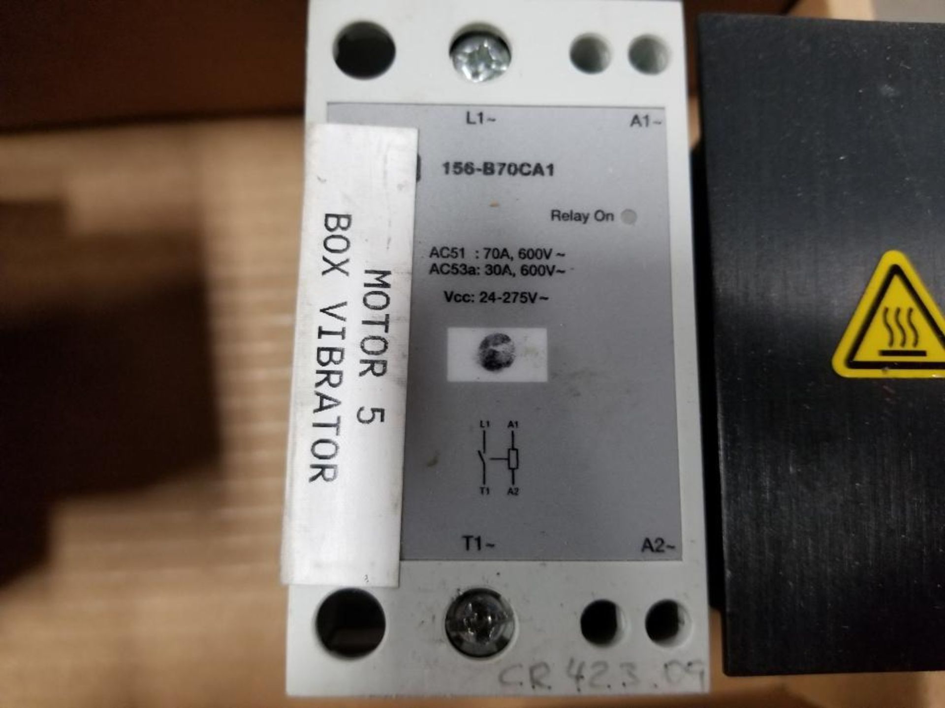 Qty 3 - Allen Bradley 156-B70CA1 semiconductor contactor. - Image 5 of 5
