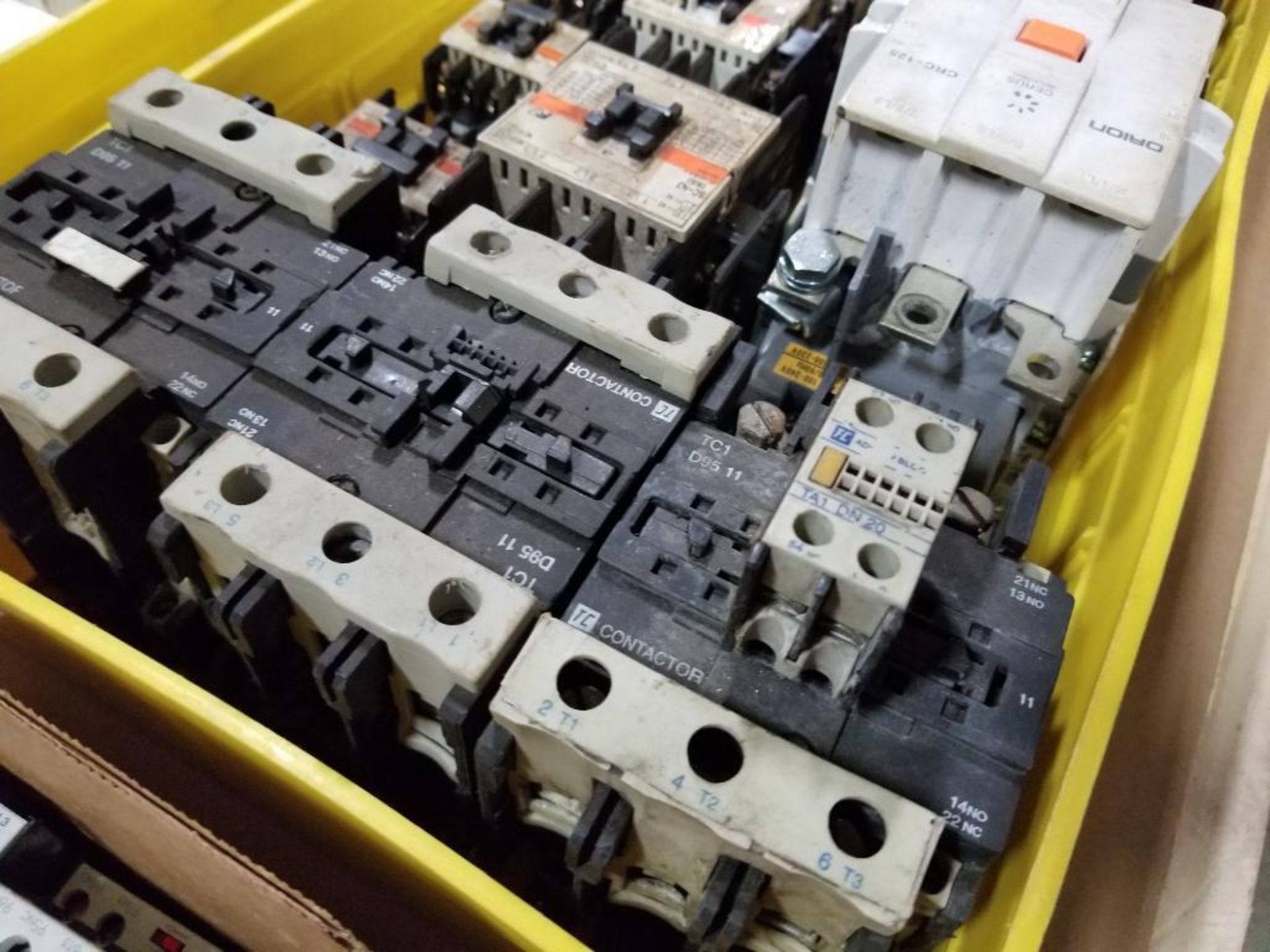 Assorted electrical contactor and relays. GE, Fuji, Cerus Industrial. - Image 8 of 9