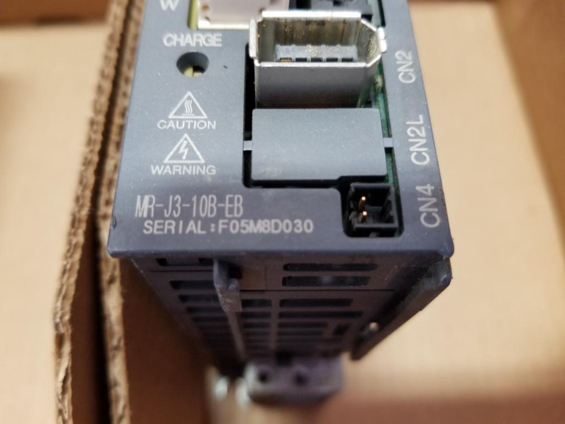 Mitsubishi MELSEC MR-J3-10B-EB ac servo drive. 100W. - Image 3 of 5