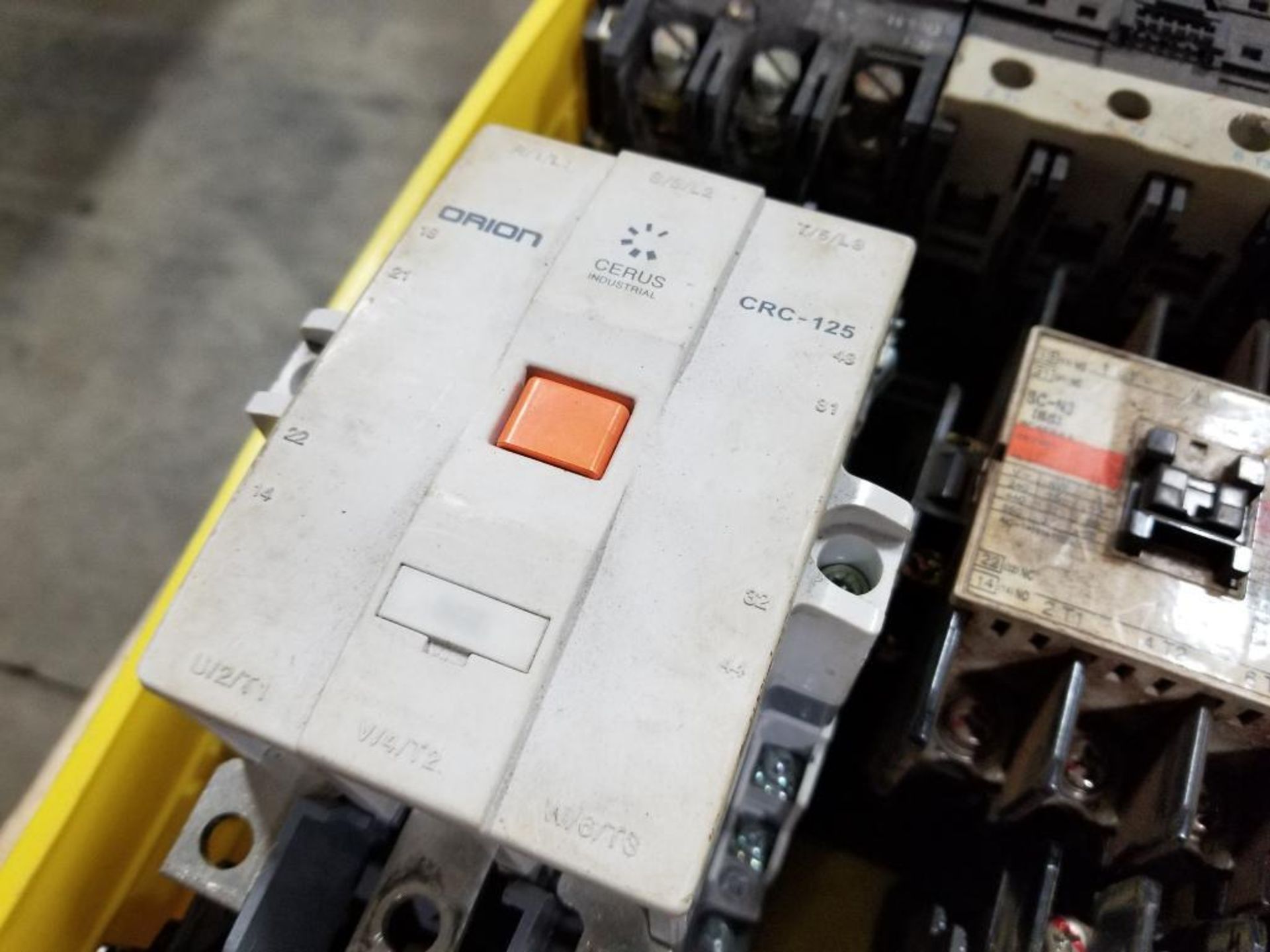 Assorted electrical contactor and relays. GE, Fuji, Cerus Industrial. - Image 6 of 9